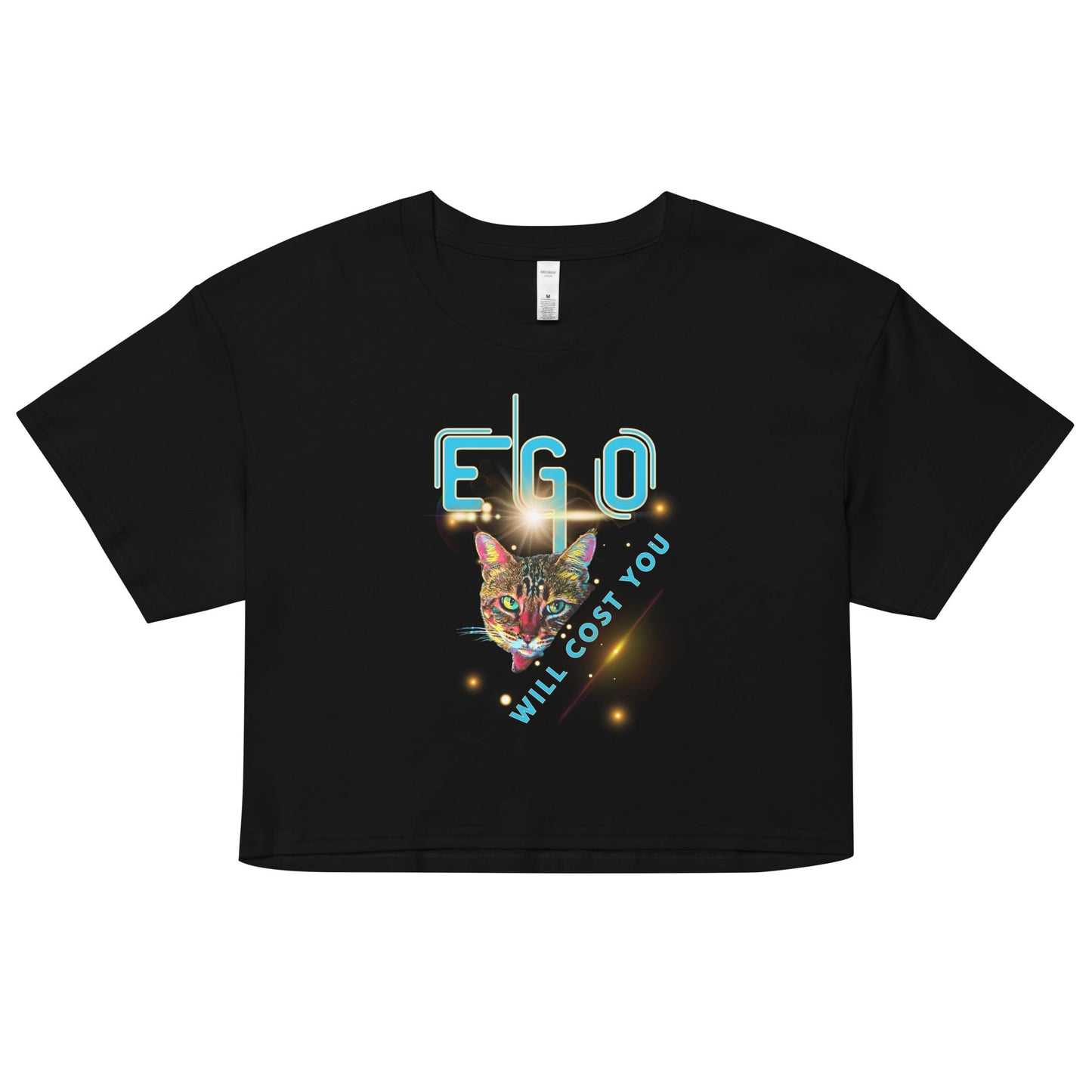 Ego Will Cost You Women’s Crop Top - My Social Cat Bonafide Boutique LLCEgo Will Cost You Women’s Crop Topcrop topMy Social Cat Bonafide Boutique LLCXScropego