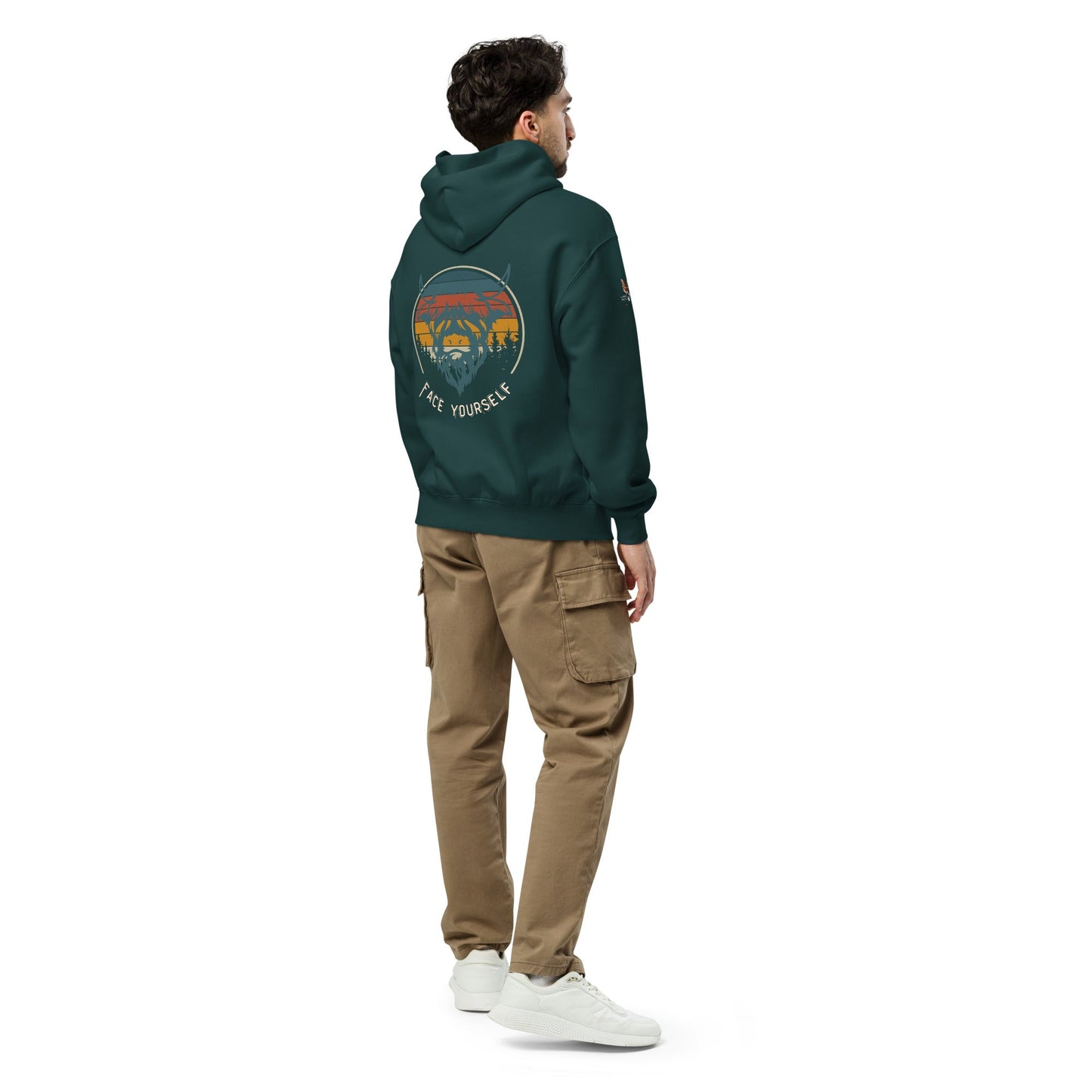 Face the Storm Unisex Plush Hoodie - My Social Cat Bonafide Boutique LLCFace the Storm Unisex Plush HoodieHooded sweatshirtMy Social Cat Bonafide Boutique LLCBlackSbuffaloface