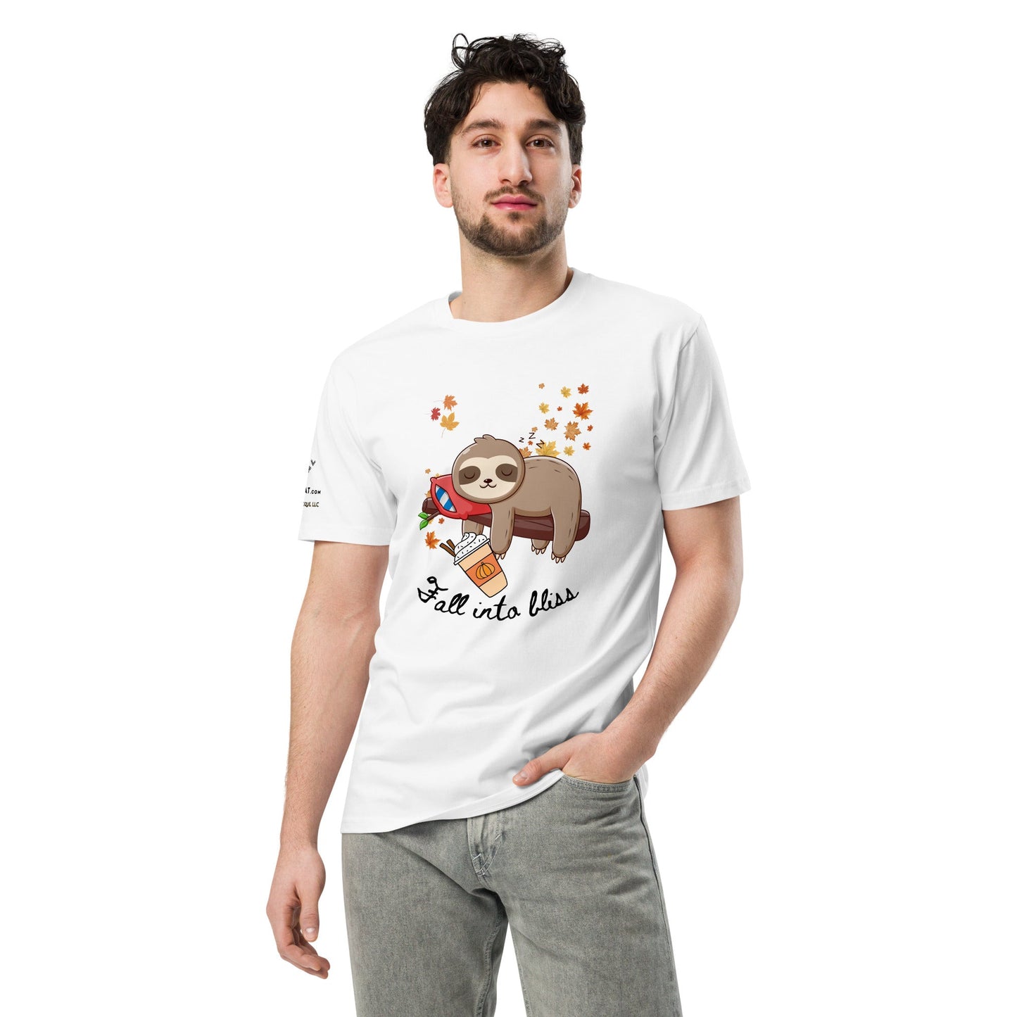 Fall into Bliss Unisex Premium Tee - My Social Cat Bonafide Boutique LLCFall into Bliss Unisex Premium TeeT-shirtMy Social Cat Bonafide Boutique LLCNaturalS