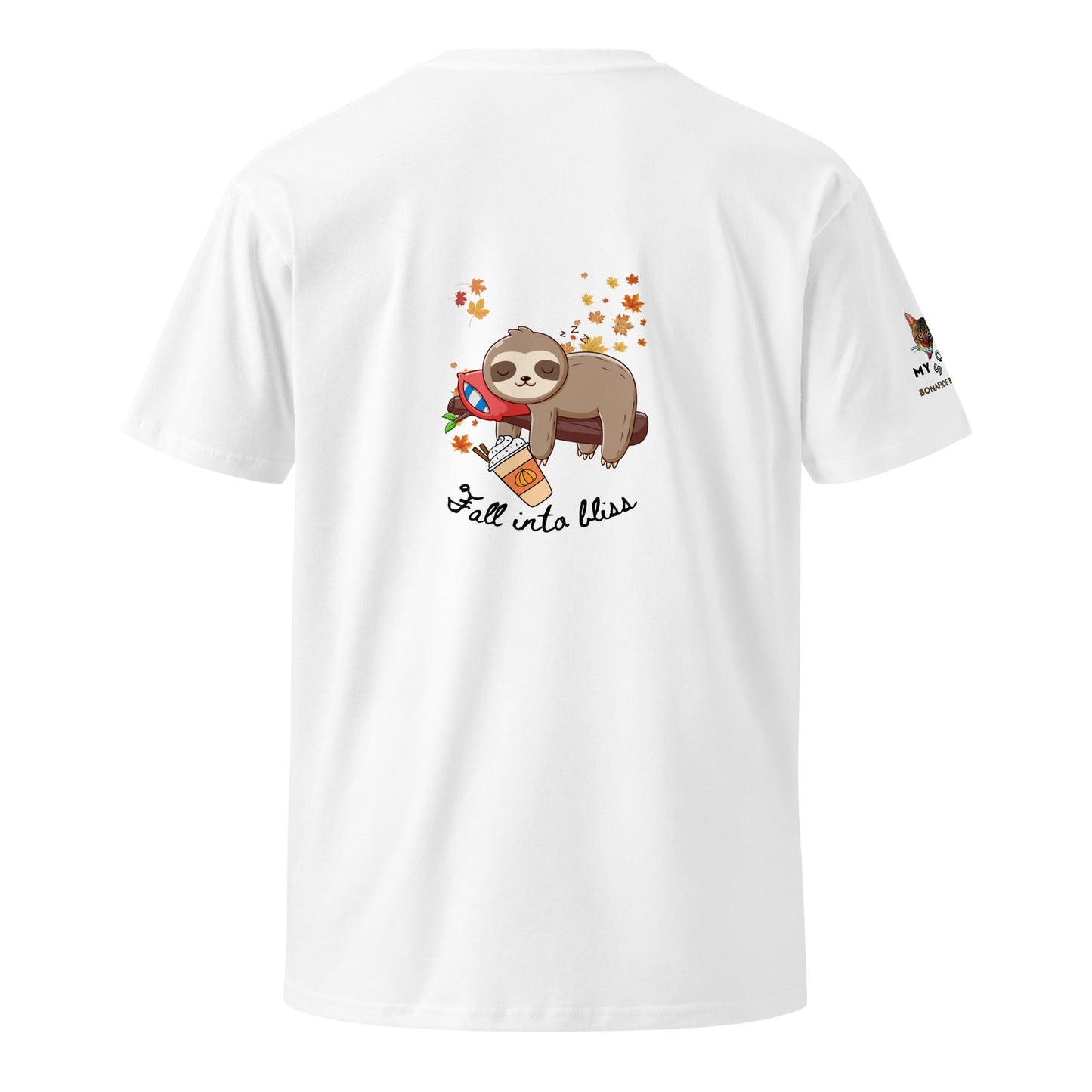Fall into Bliss Unisex Premium Tee - My Social Cat Bonafide Boutique LLCFall into Bliss Unisex Premium TeeT-shirtMy Social Cat Bonafide Boutique LLCWhiteS