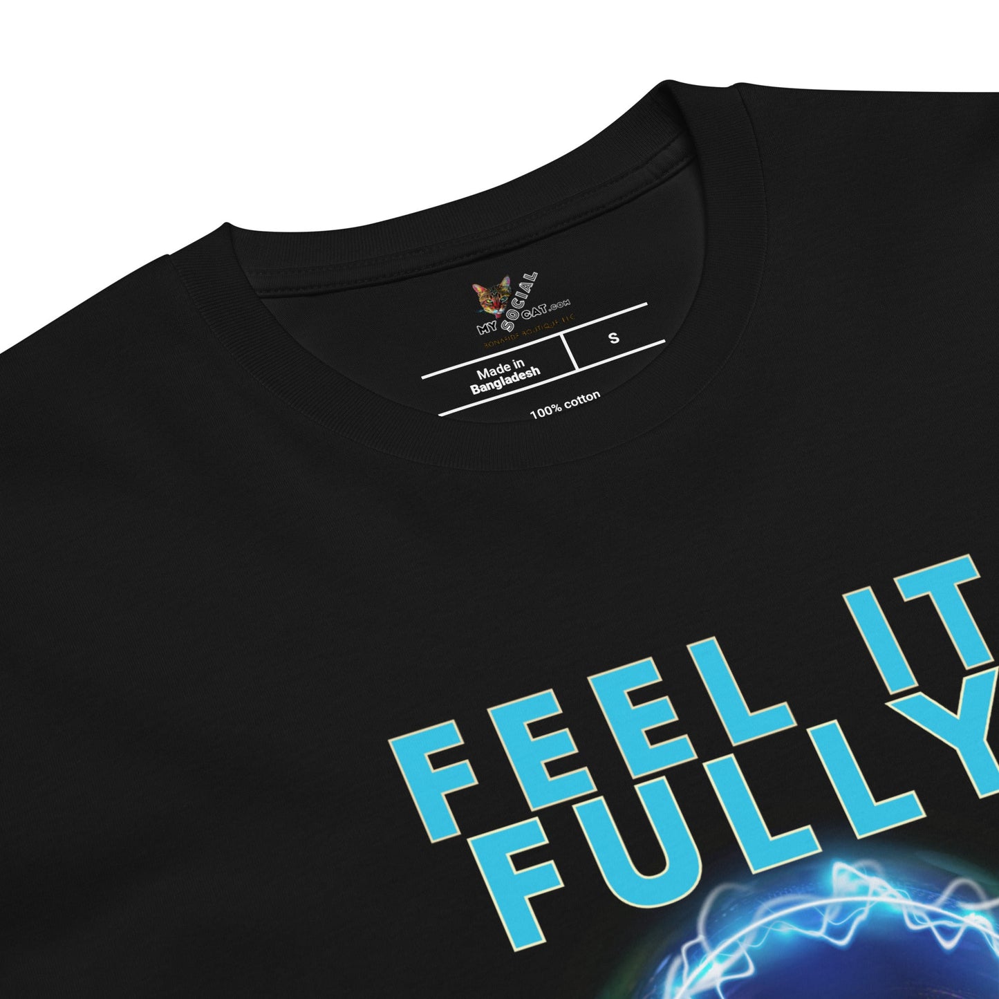 Feel It Fully Unisex Premium Tee - My Social Cat Bonafide Boutique LLCFeel It Fully Unisex Premium TeeT-shirtMy Social Cat Bonafide Boutique LLCSfeelfully