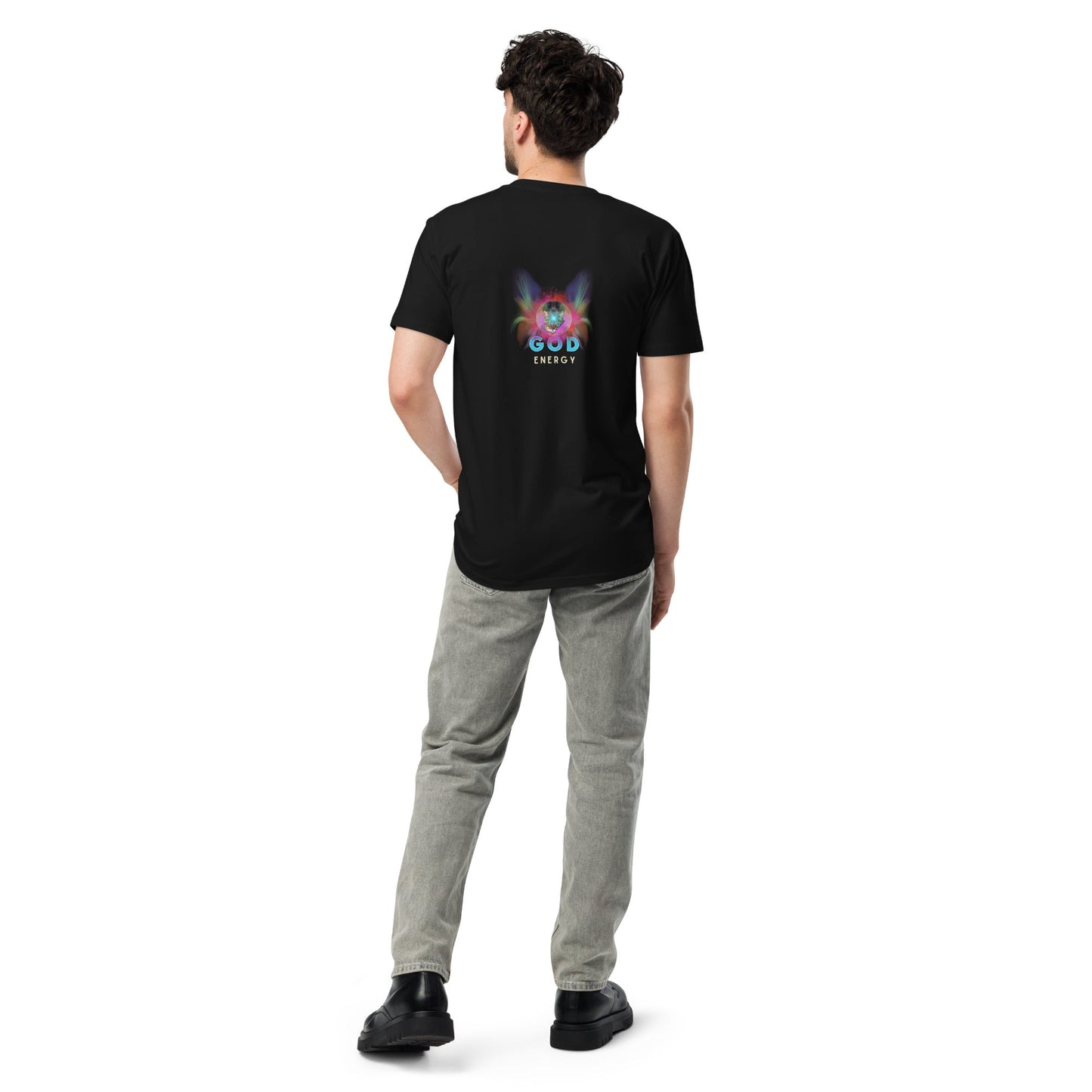 God Energy Unisex Premium Tee - My Social Cat Bonafide Boutique LLCGod Energy Unisex Premium TeeT-shirtMy Social Cat Bonafide Boutique LLCBlackSenergygod