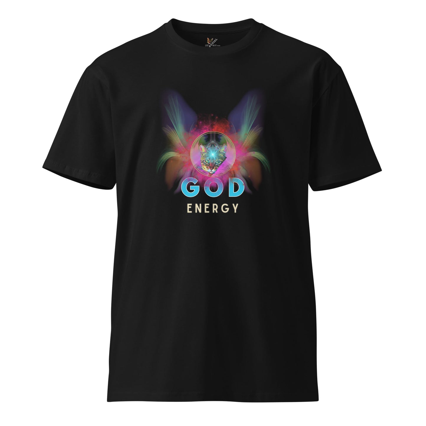 God Energy Unisex Premium Tee - My Social Cat Bonafide Boutique LLCGod Energy Unisex Premium TeeT-shirtMy Social Cat Bonafide Boutique LLCBlackSenergygod