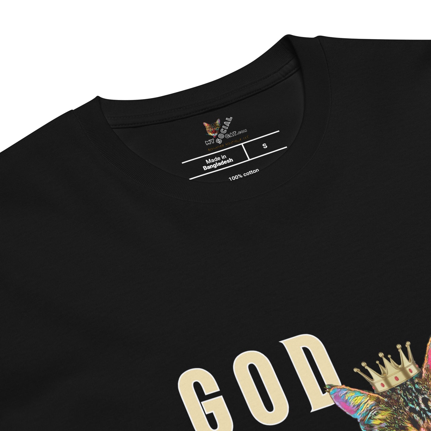 God Help Anyone Who Disrespects His King Unisex Premium Tee - My Social Cat Bonafide Boutique LLCGod Help Anyone Who Disrespects His King Unisex Premium TeeT-shirtMy Social Cat Bonafide Boutique LLCBlackScatgod