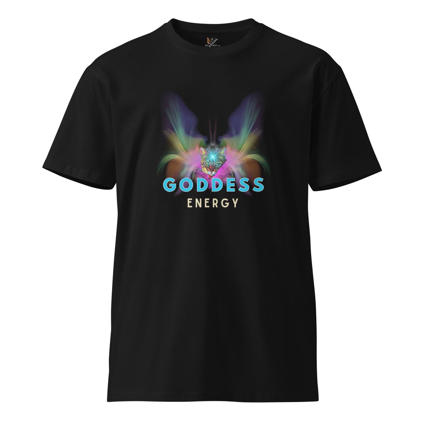 Goddess Energy Unisex Premium Tee - My Social Cat Bonafide Boutique LLCGoddess Energy Unisex Premium TeeT-shirtMy Social Cat Bonafide Boutique LLCBlackSenergygoddess