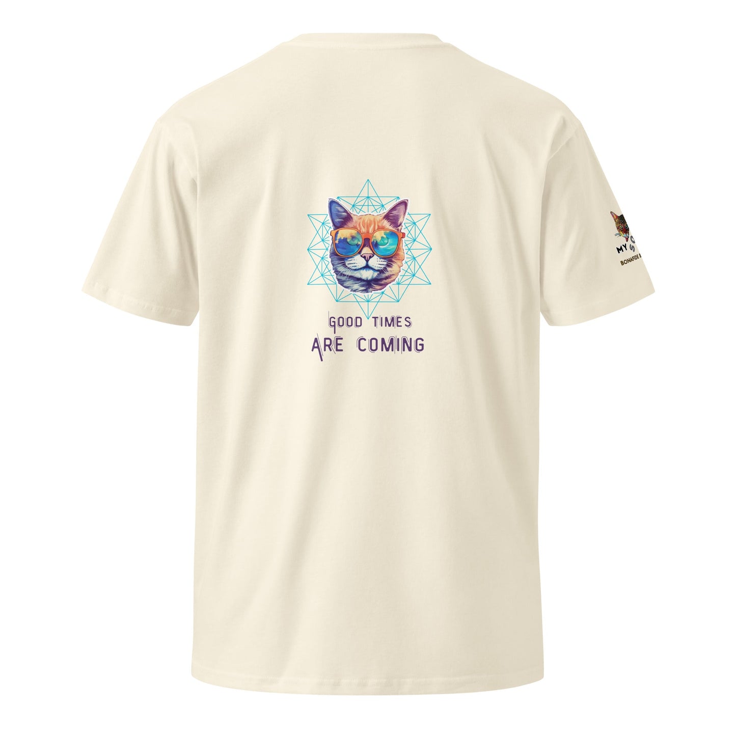 Good Times Are Coming Unisex Premium Tee - My Social Cat Bonafide Boutique LLCGood Times Are Coming Unisex Premium TeeT-shirtMy Social Cat Bonafide Boutique LLCCharcoalScominggood