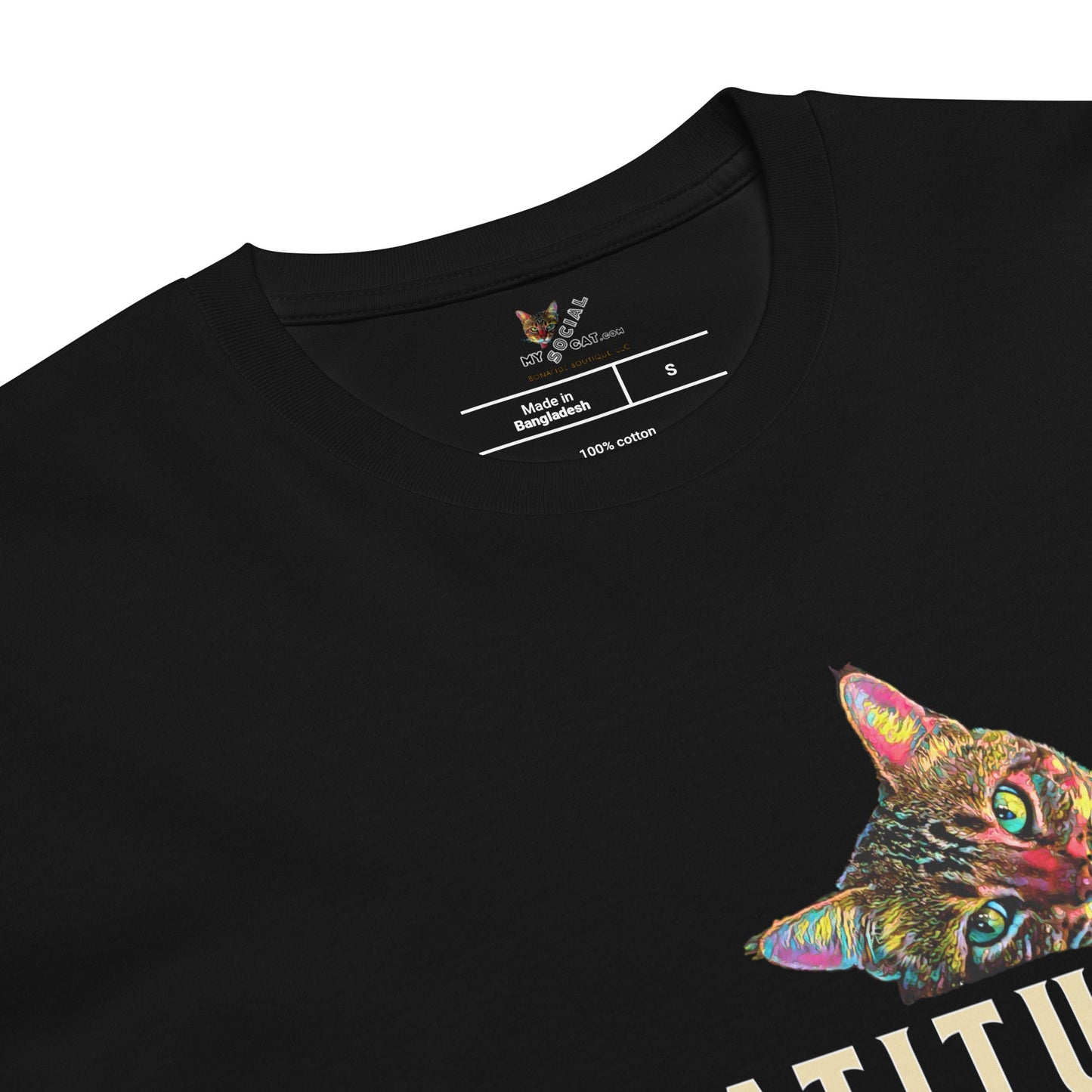 Gratitude Before Evidence Unisex Premium Tee - My Social Cat Bonafide Boutique LLCGratitude Before Evidence Unisex Premium TeeT-shirtMy Social Cat Bonafide Boutique LLCScatevidence