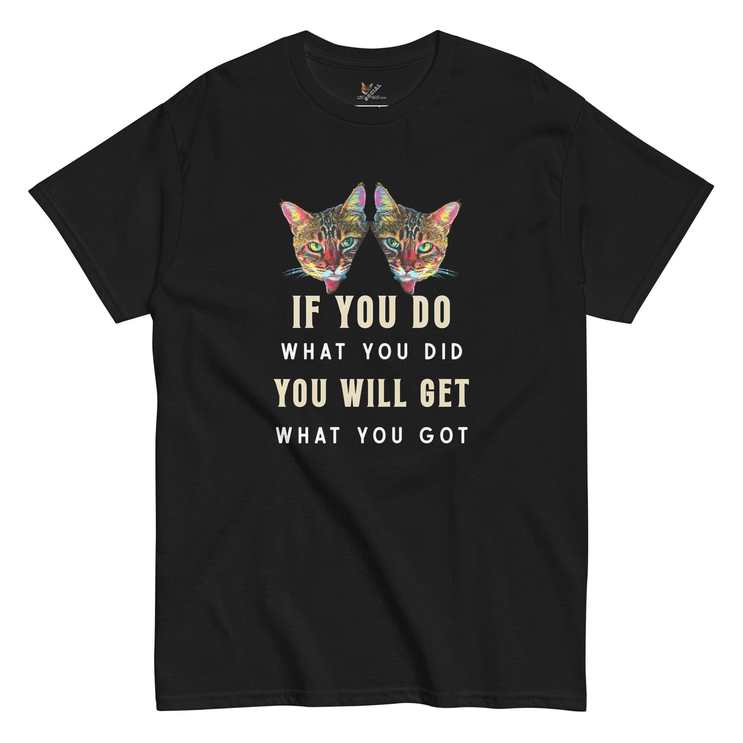 If You Do What You Did Unisex Classic Tee - My Social Cat Bonafide Boutique LLCIf You Do What You Did Unisex Classic TeeT-shirtMy Social Cat Bonafide Boutique LLCBlackScatdid