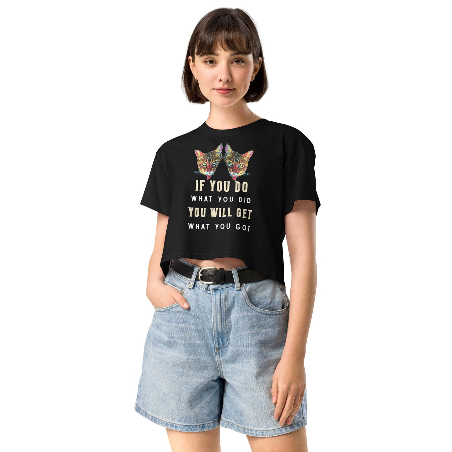 If You Do What You Did Women’s Crop Top - My Social Cat Bonafide Boutique LLCIf You Do What You Did Women’s Crop Topcrop topMy Social Cat Bonafide Boutique LLCBlackXScatdid