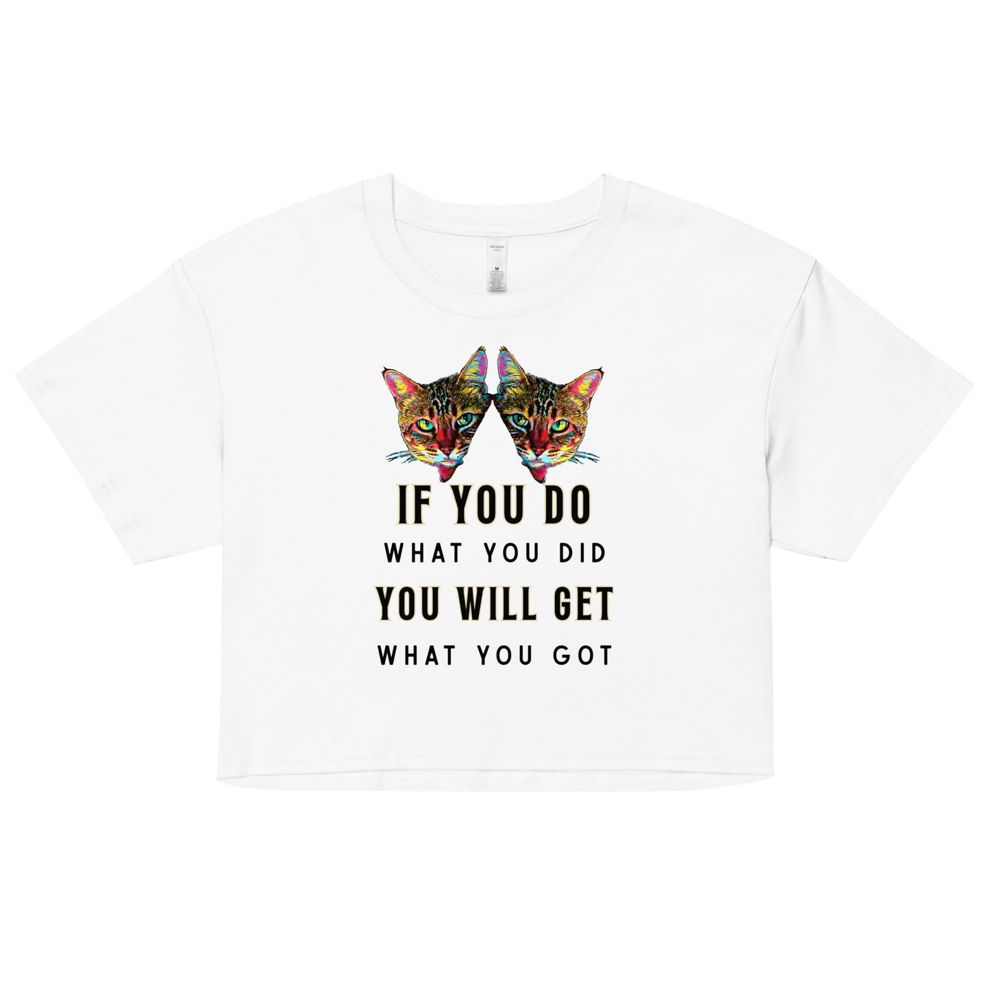 If You Do What You Did Women’s Crop Top - My Social Cat Bonafide Boutique LLCIf You Do What You Did Women’s Crop Topcrop topMy Social Cat Bonafide Boutique LLCWhiteXScatdid