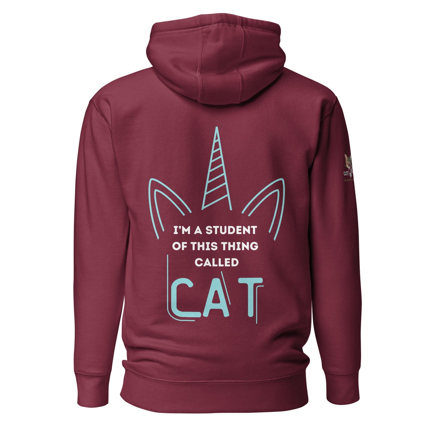 I'm a Student of Cat Unisex Hoodie - My Social Cat Bonafide Boutique LLCI'm a Student of Cat Unisex HoodieHooded sweatshirtMy Social Cat Bonafide Boutique LLCMaroonScathoodie