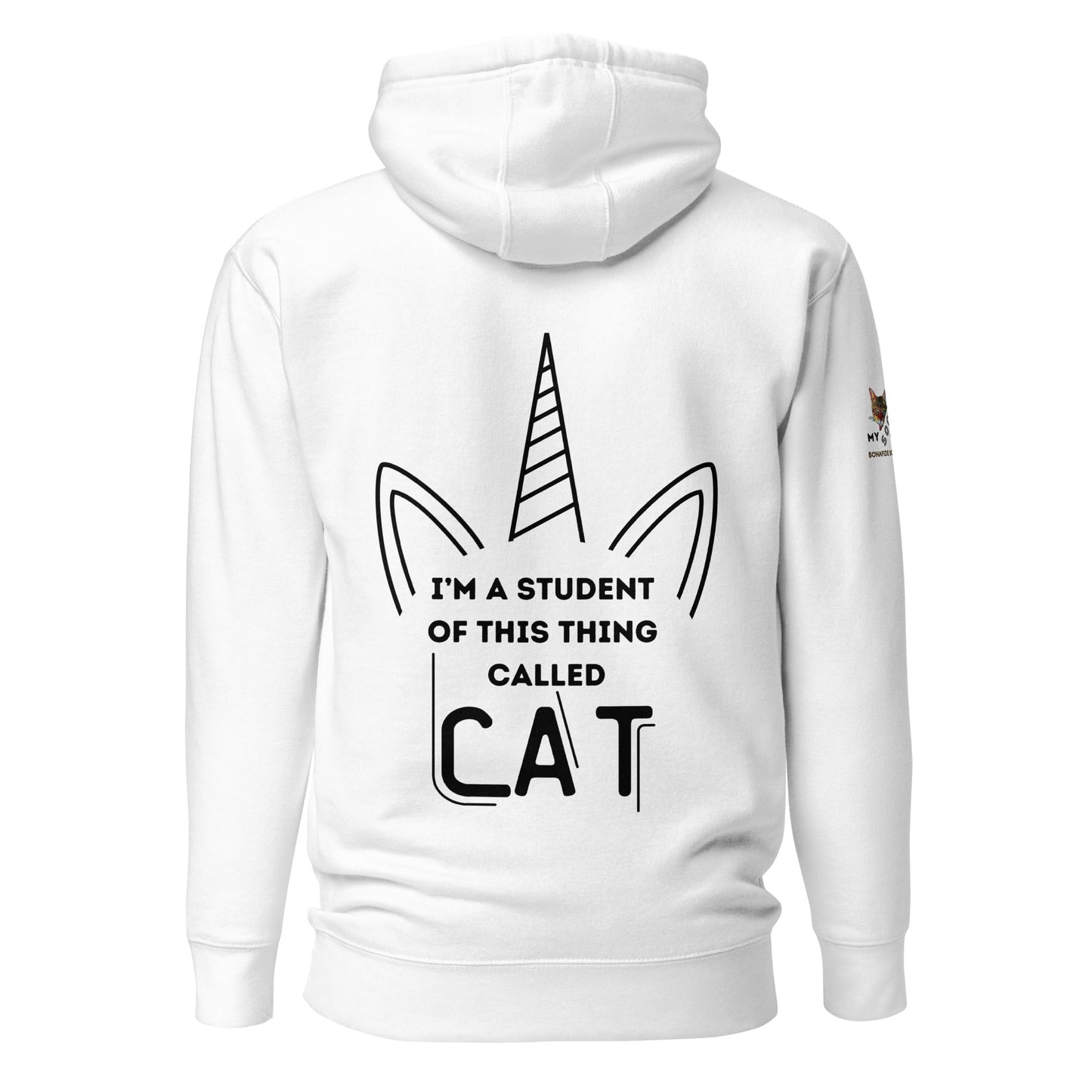 I'm a Student of Cat Unisex Hoodie - My Social Cat Bonafide Boutique LLCI'm a Student of Cat Unisex HoodieHooded sweatshirtMy Social Cat Bonafide Boutique LLCWhiteScathoodie