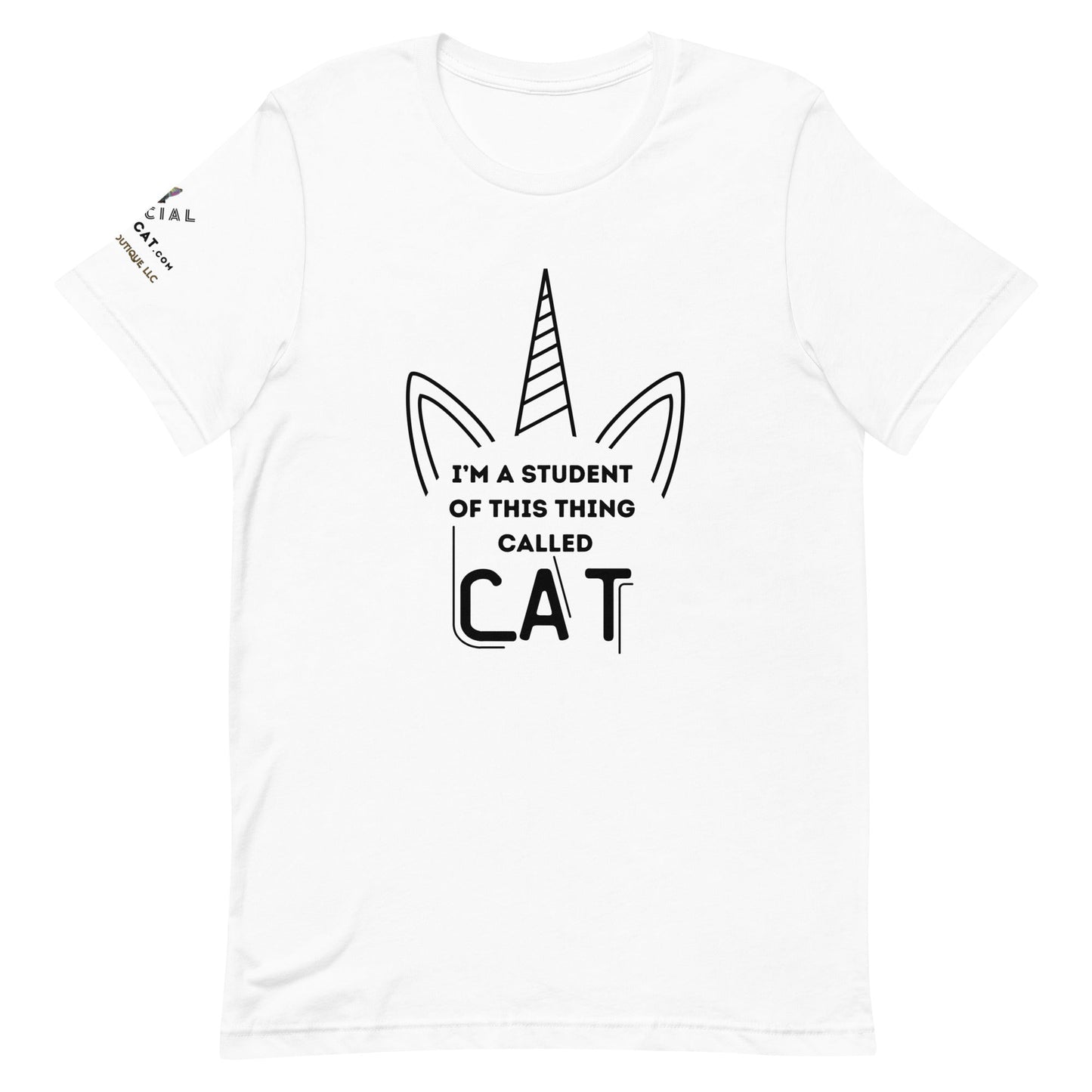 I'm a Student of Cat Unisex Tee - My Social Cat Bonafide Boutique LLCI'm a Student of Cat Unisex TeeT - shirtMy Social Cat Bonafide Boutique LLCWhiteXScatshirt