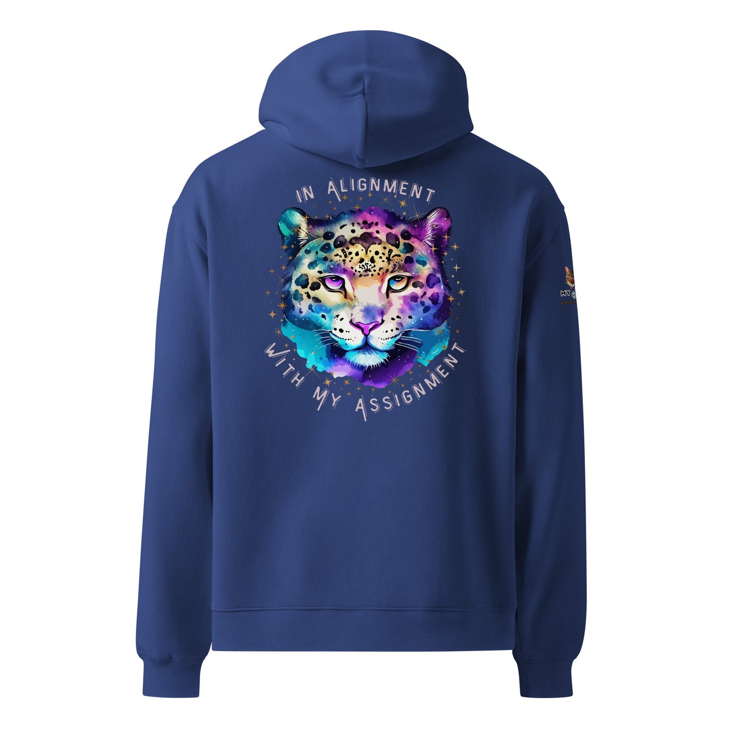 In Alignment Unisex Plush Hoodie - My Social Cat Bonafide Boutique LLCIn Alignment Unisex Plush HoodieHooded sweatshirtMy Social Cat Bonafide Boutique LLCCobaltSalingmentassignment