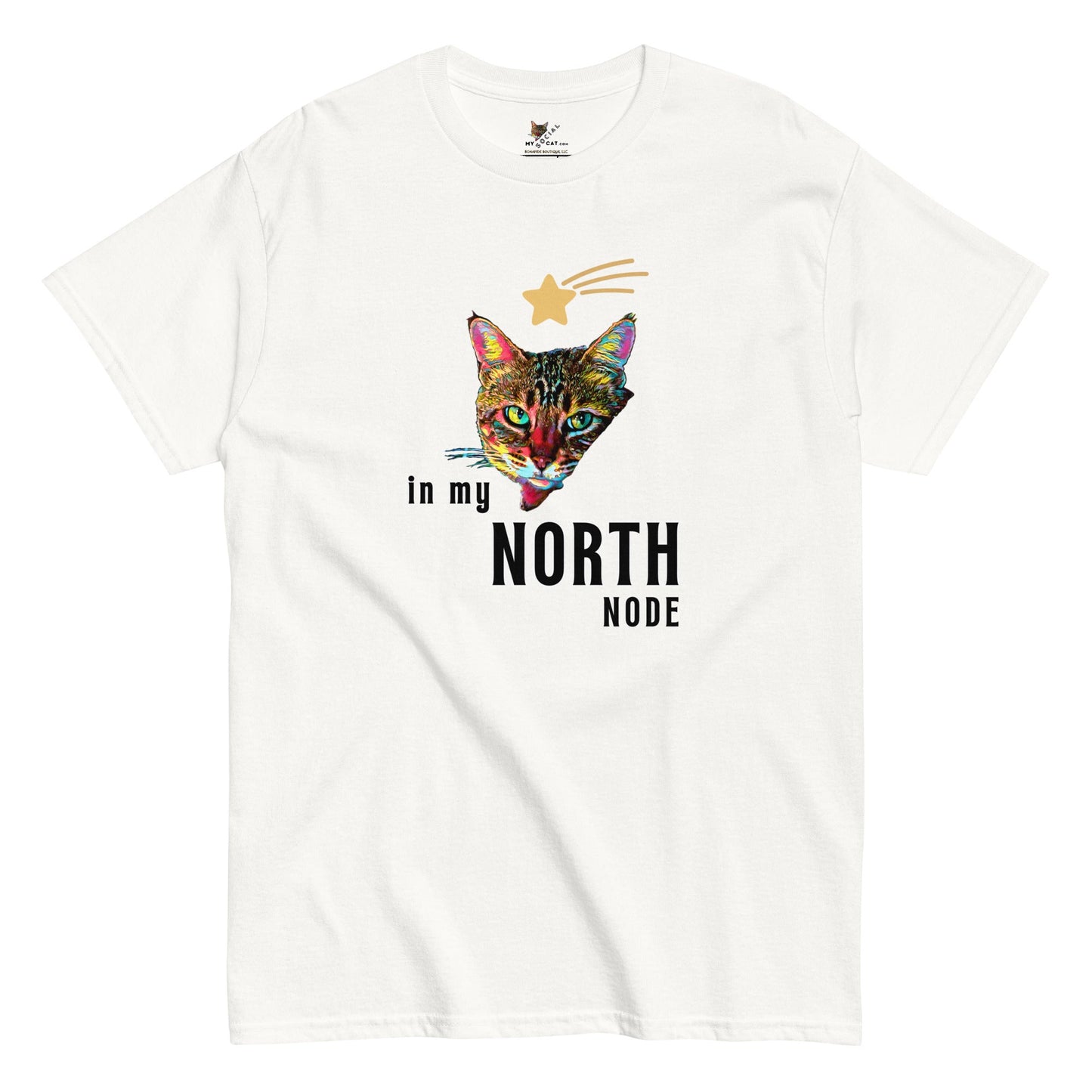 In My North Node Unisex Classic Tee - My Social Cat Bonafide Boutique LLCIn My North Node Unisex Classic TeeT-shirtMy Social Cat Bonafide Boutique LLCWhiteScatmy