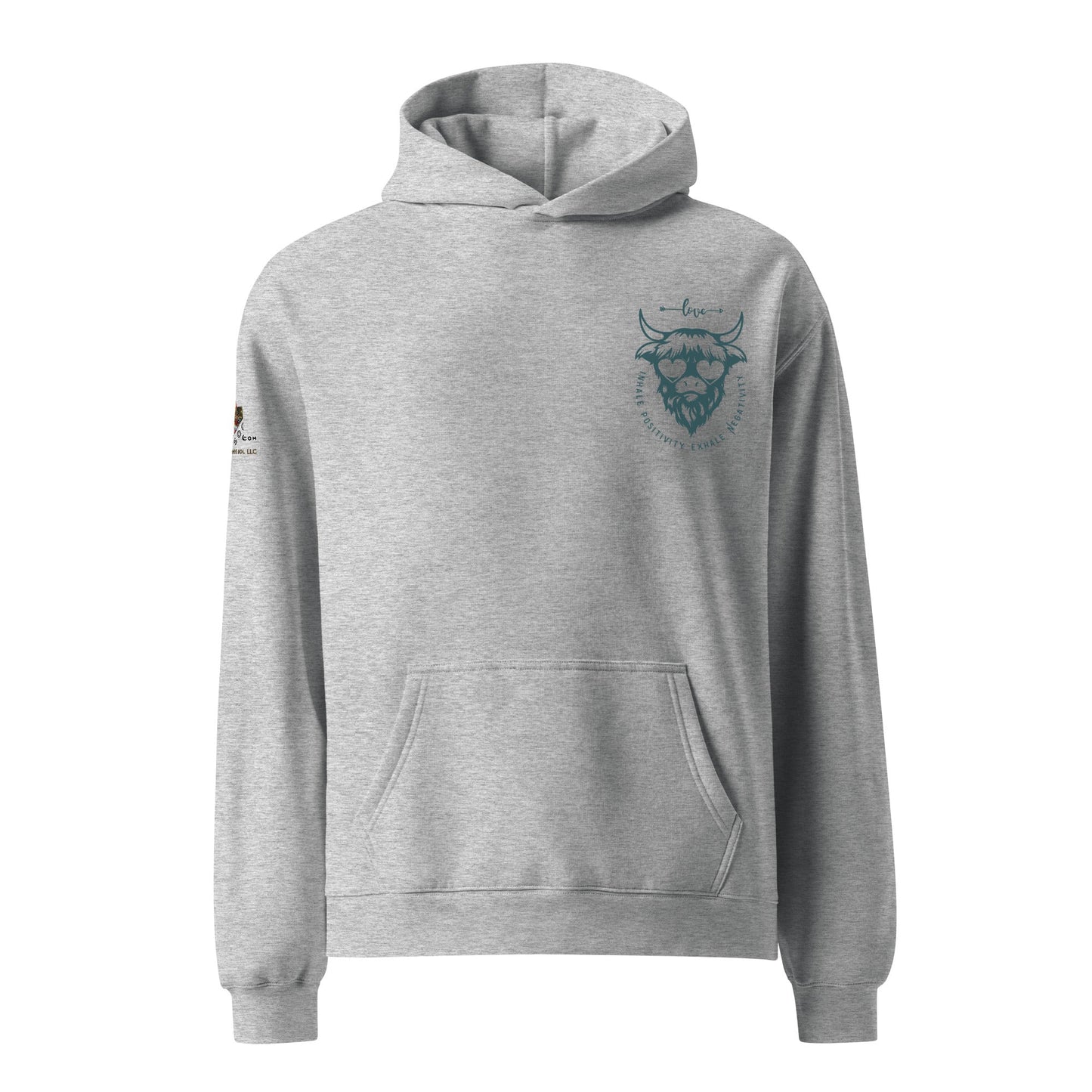 Inhale Positivity Unisex Plush Hoodie - My Social Cat Bonafide Boutique LLCInhale Positivity Unisex Plush HoodieHooded sweatshirtMy Social Cat Bonafide Boutique LLCCobaltSbuffalohoodie