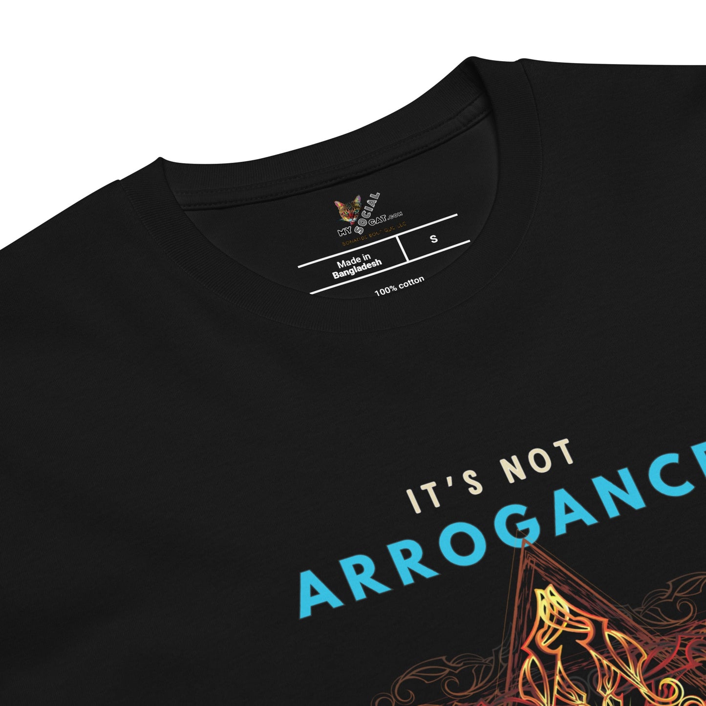 It's Not Arrogance It's Alignment Unisex Premium Tee - My Social Cat Bonafide Boutique LLCIt's Not Arrogance It's Alignment Unisex Premium TeeT-shirtMy Social Cat Bonafide Boutique LLCBlackMalignmentarrogance