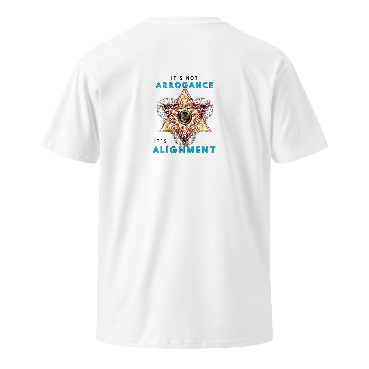 It's Not Arrogance It's Alignment Unisex Premium Tee - My Social Cat Bonafide Boutique LLCIt's Not Arrogance It's Alignment Unisex Premium TeeT-shirtMy Social Cat Bonafide Boutique LLCWhiteSalignmentarrogance