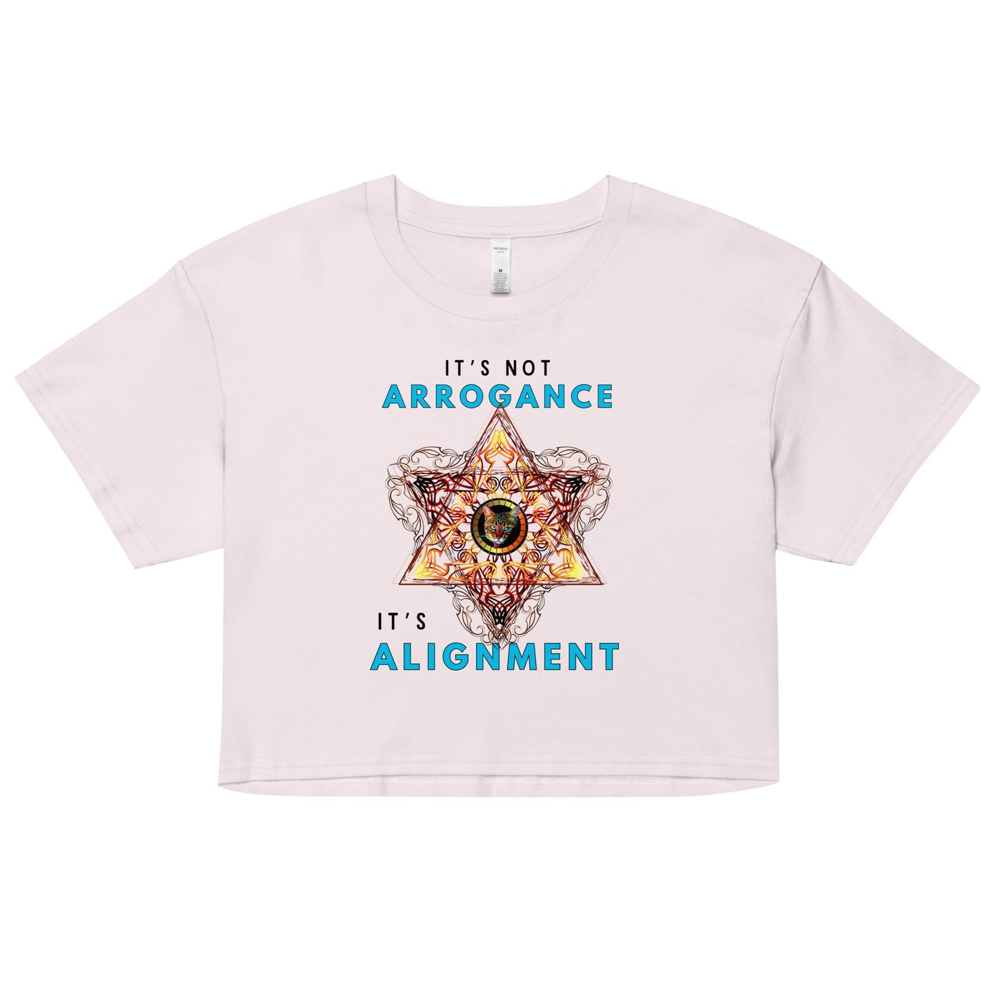 It's Not Arrogance It's Alignment Women’s Crop Top - My Social Cat Bonafide Boutique LLCIt's Not Arrogance It's Alignment Women’s Crop TopT-shirtMy Social Cat Bonafide Boutique LLCOrchidXSalignmentarrogance