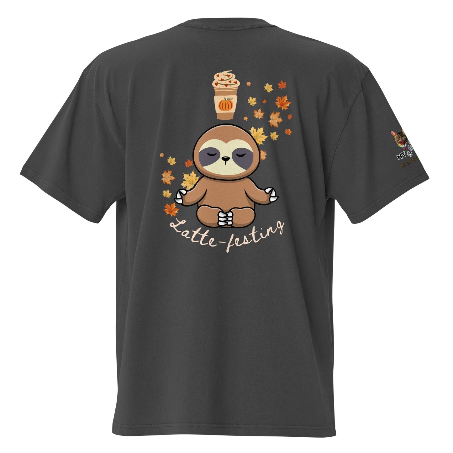 Latte - festing Oversized Faded Tee - My Social Cat Bonafide Boutique LLCLatte - festing Oversized Faded TeeT-shirtMy Social Cat Bonafide Boutique LLCFaded EucalyptusScottonlatte
