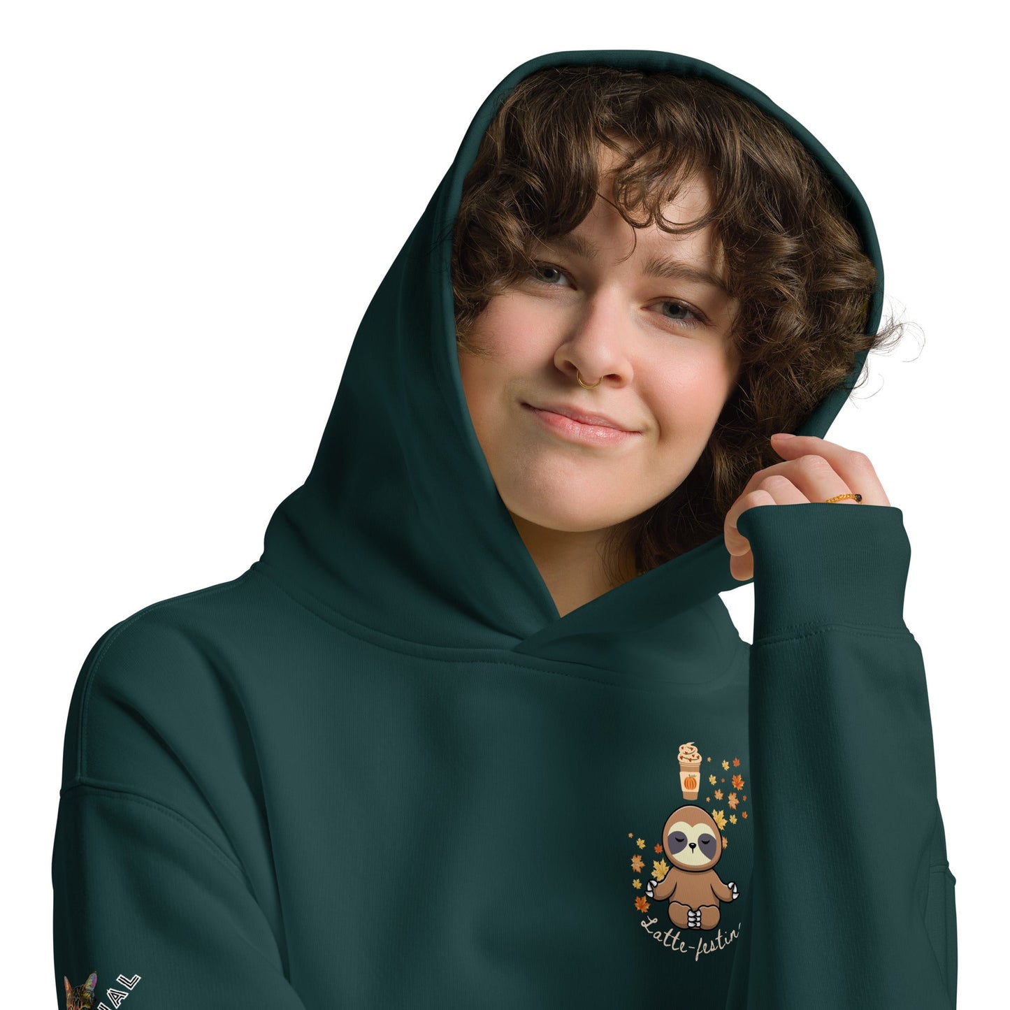 Latte - festing Unisex Plush Hoodie - My Social Cat Bonafide Boutique LLCLatte - festing Unisex Plush HoodieHooded sweatshirtMy Social Cat Bonafide Boutique LLCBlackShoodielatte