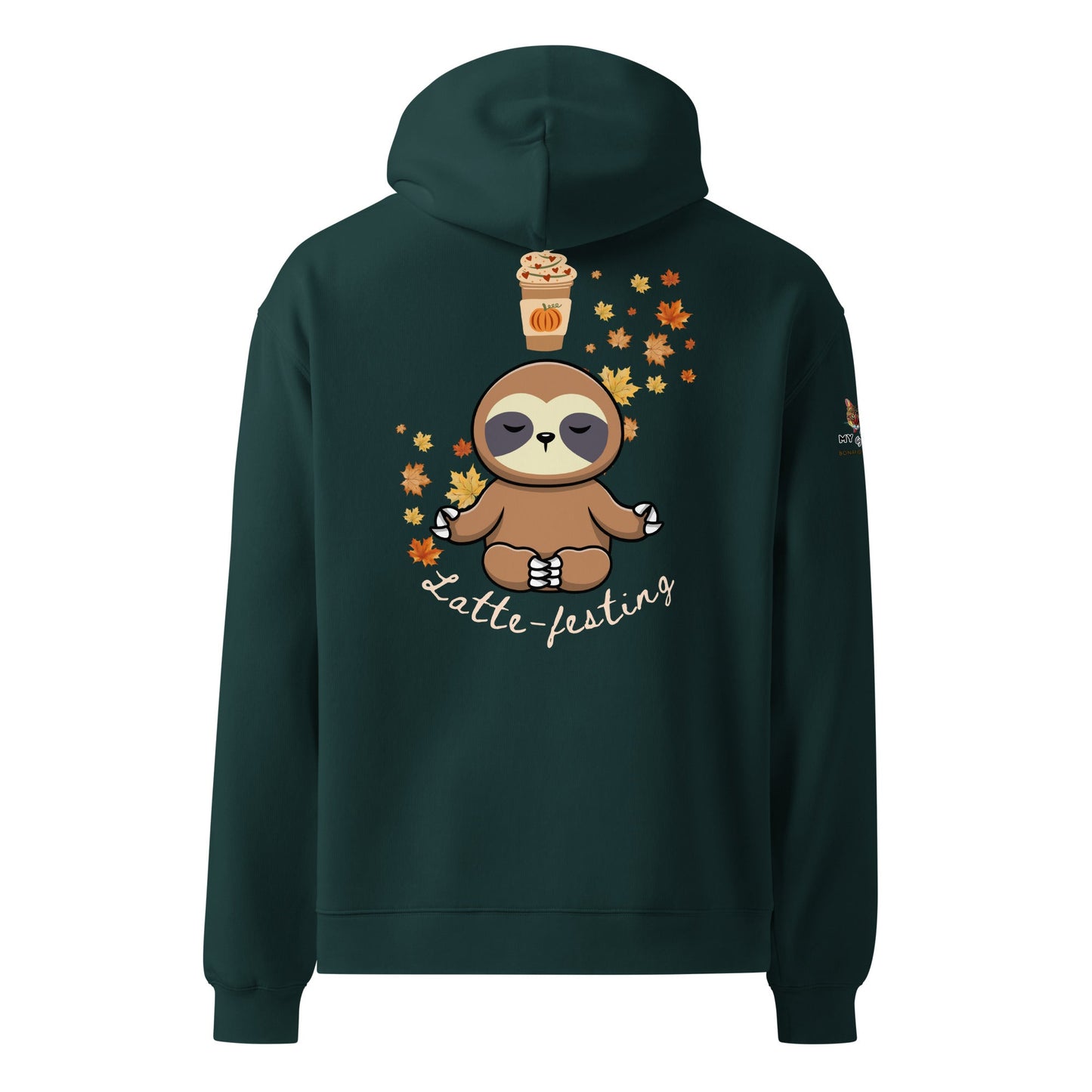 Latte - festing Unisex Plush Hoodie - My Social Cat Bonafide Boutique LLCLatte - festing Unisex Plush HoodieHooded sweatshirtMy Social Cat Bonafide Boutique LLCPine GreenShoodielatte