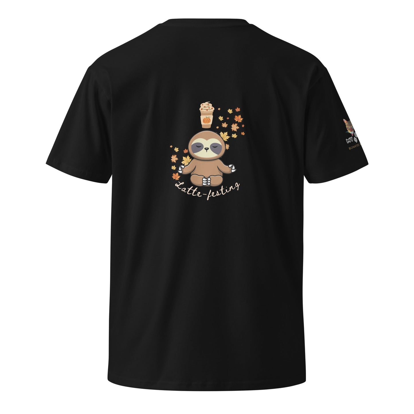 Latte - festing Unisex Premium Tee - My Social Cat Bonafide Boutique LLCLatte - festing Unisex Premium TeeT-shirtMy Social Cat Bonafide Boutique LLCBlackSfestinglatte