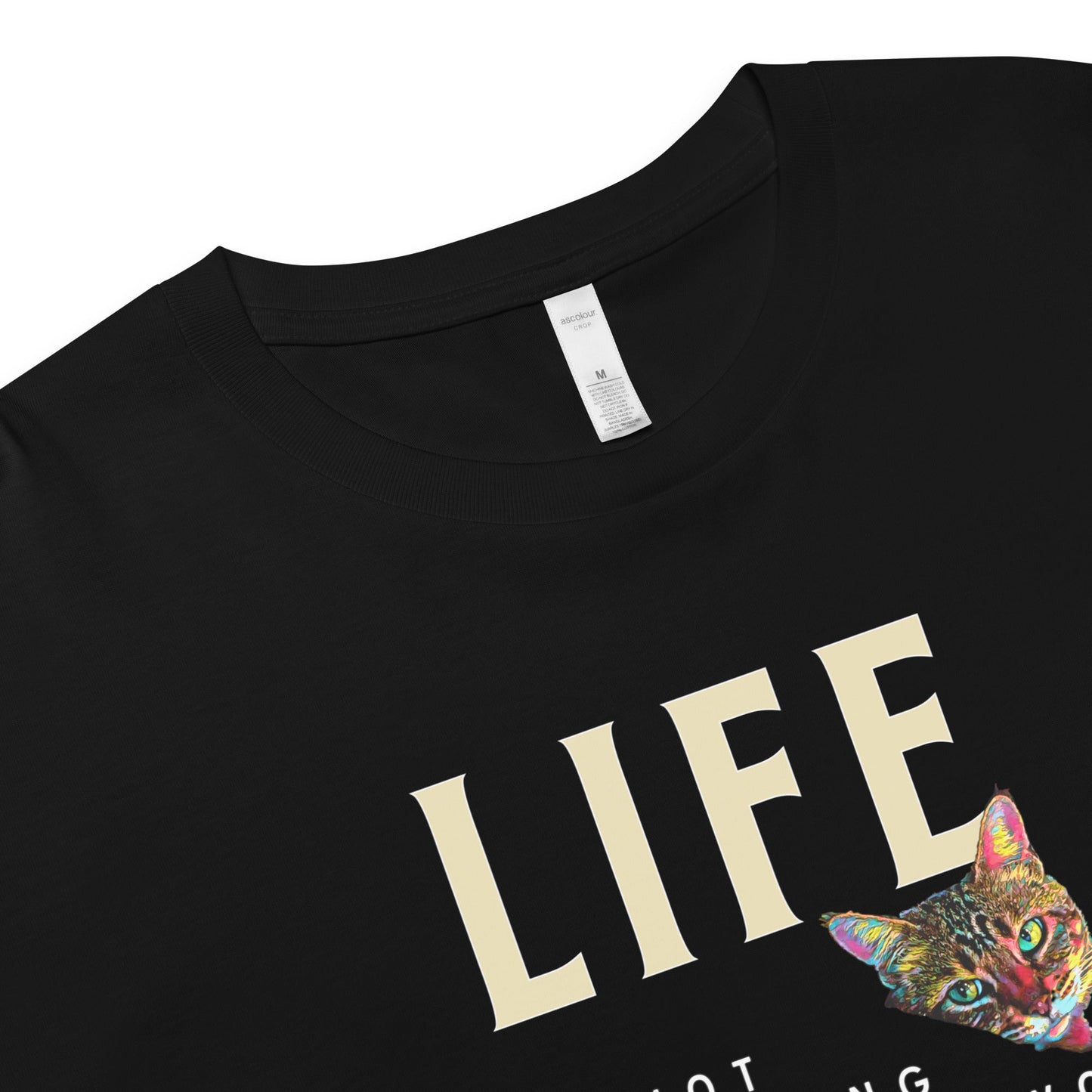 Life Happens Within Women’s Crop Top - My Social Cat Bonafide Boutique LLCLife Happens Within Women’s Crop Topcrop topMy Social Cat Bonafide Boutique LLCBlackXScatcrop