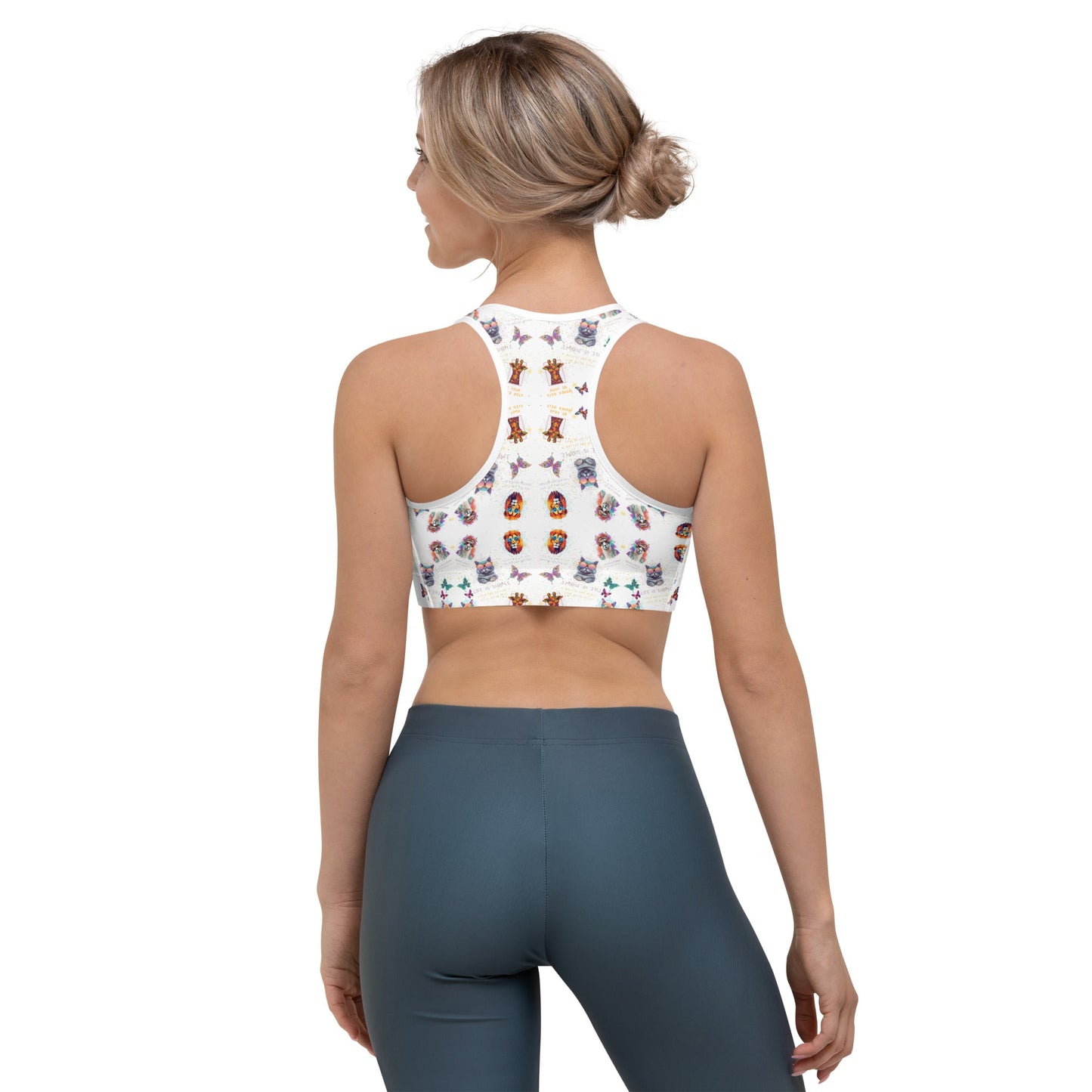 Life is Simple All Over Print Sports Bra - My Social Cat Bonafide Boutique LLCLife is Simple All Over Print Sports BraSports BraMy Social Cat Bonafide Boutique LLCWhiteXSbracat