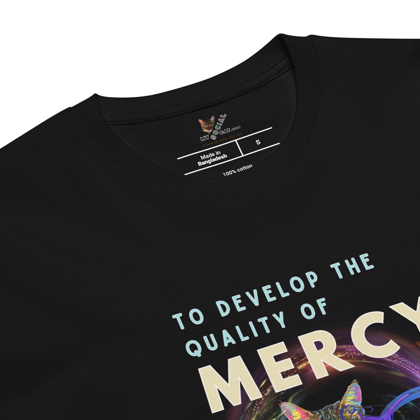 Mercy Unisex Premium Tee - My Social Cat Bonafide Boutique LLCMercy Unisex Premium TeeT-shirtMy Social Cat Bonafide Boutique LLCS
