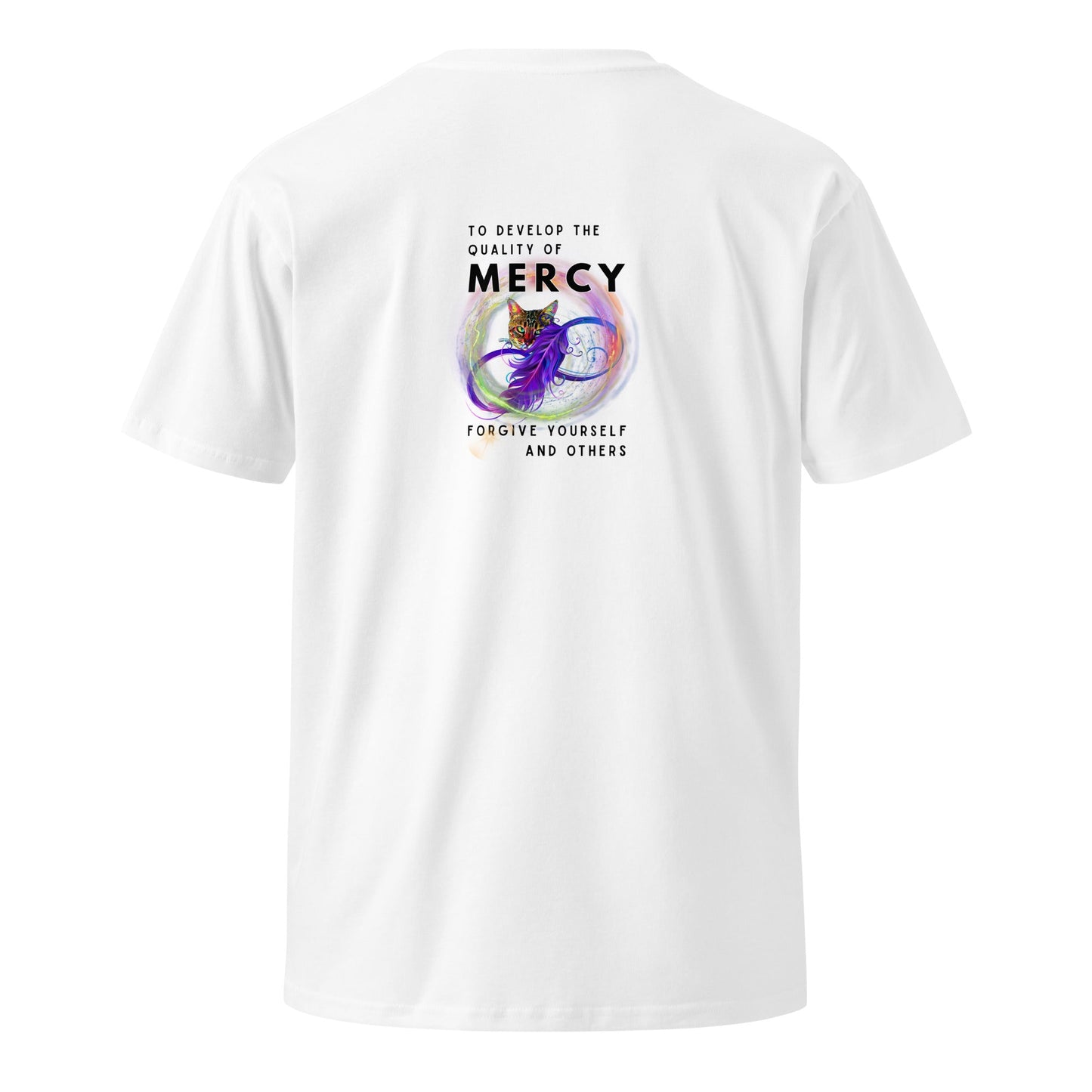 Mercy Unisex Premium Tee - My Social Cat Bonafide Boutique LLCMercy Unisex Premium TeeT-shirtMy Social Cat Bonafide Boutique LLCWhiteS