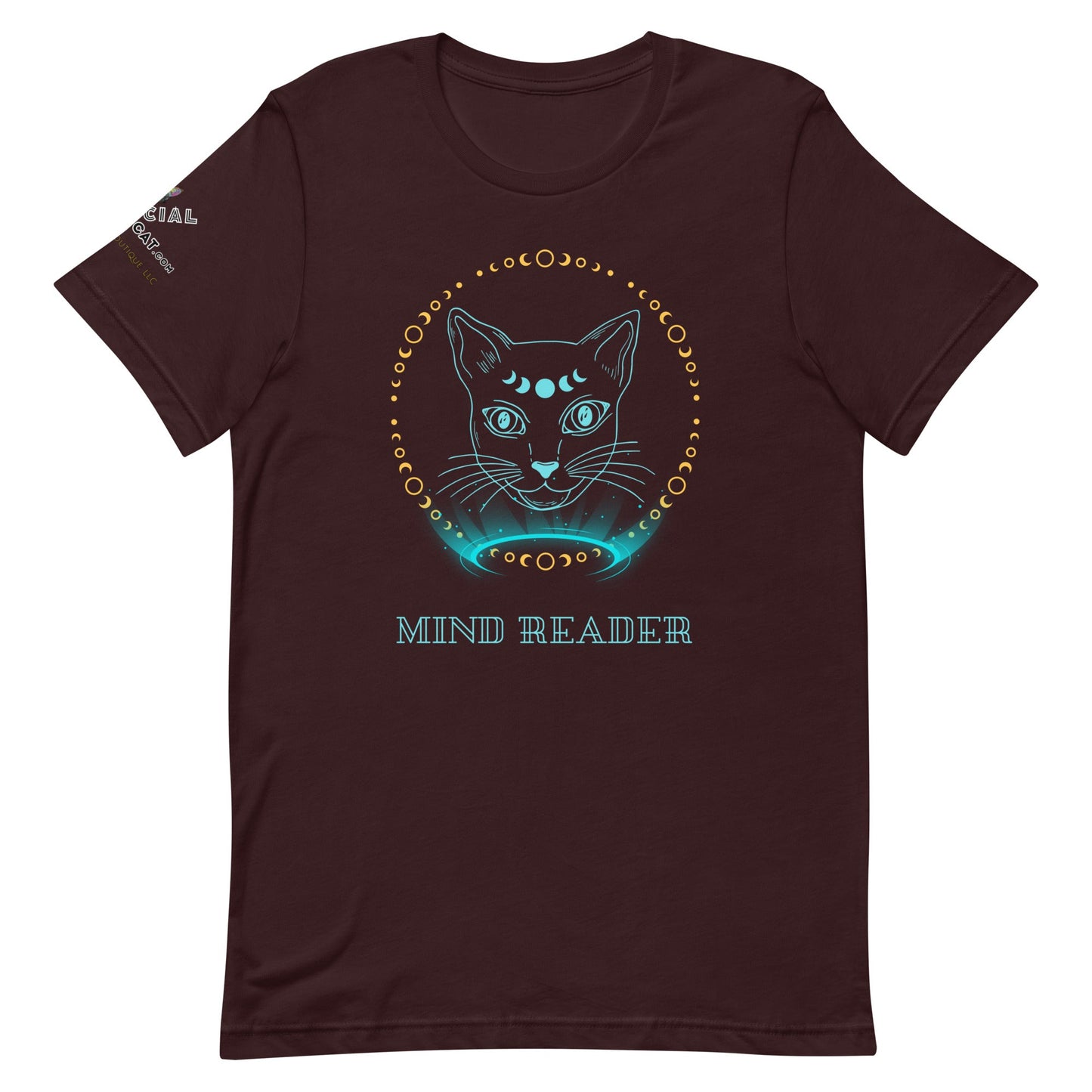 Mind Reader Unisex Tee - My Social Cat Bonafide Boutique LLCMind Reader Unisex TeeT-shirtMy Social Cat Bonafide Boutique LLCOxblood BlackSmindreader