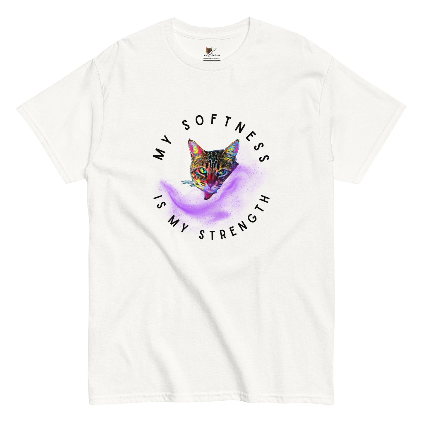 My Softness is My Strength Unisex Classic Tee - My Social Cat Bonafide Boutique LLCMy Softness is My Strength Unisex Classic TeeT-shirtMy Social Cat Bonafide Boutique LLCWhiteSmyshirt