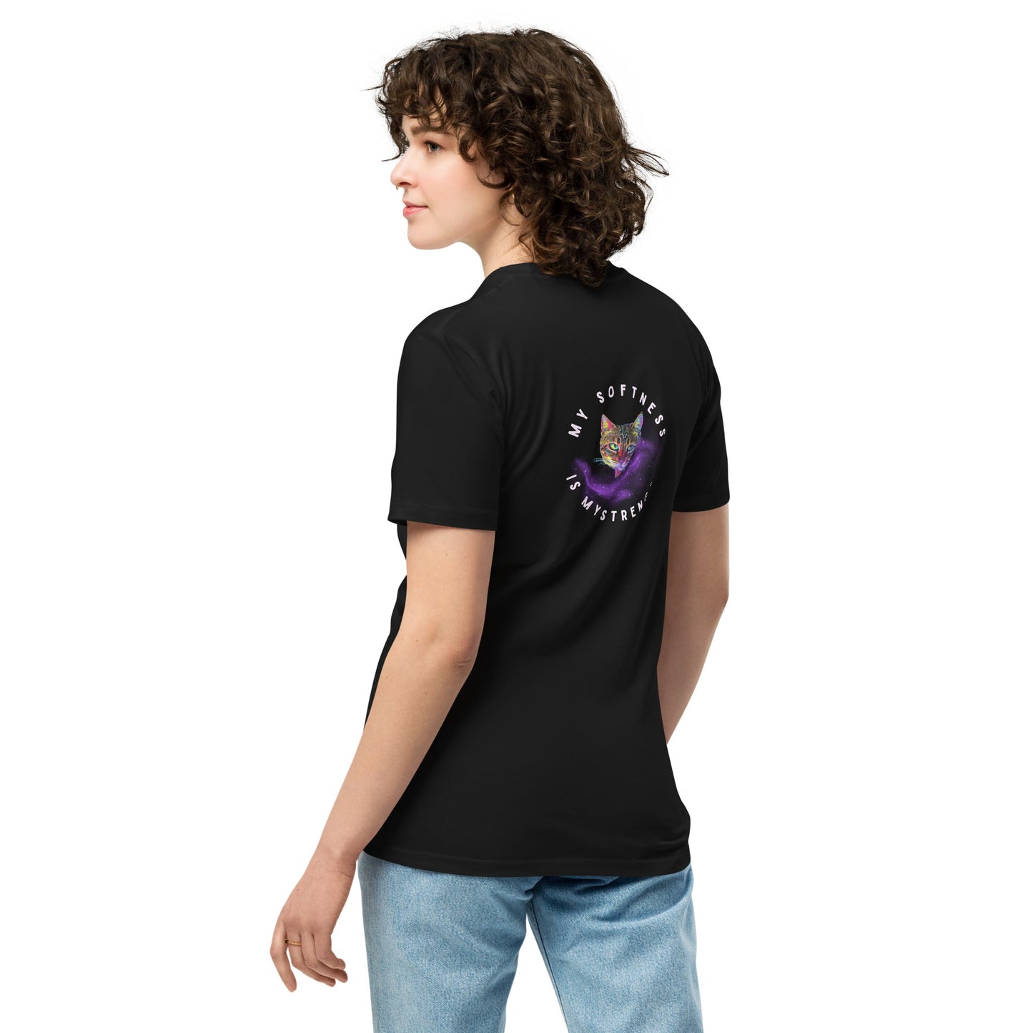 My Softness is My Strength Unisex Premium Tee - My Social Cat Bonafide Boutique LLCMy Softness is My Strength Unisex Premium TeeT-shirtMy Social Cat Bonafide Boutique LLCBlackMmyshirt