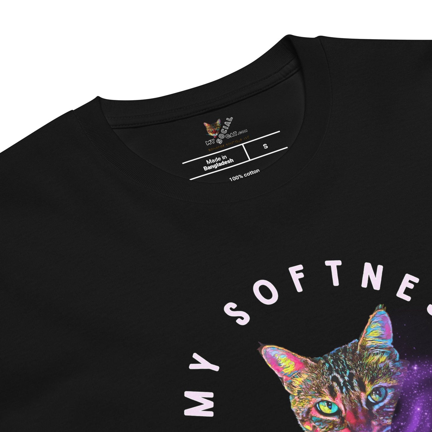 My Softness is My Strength Unisex Premium Tee - My Social Cat Bonafide Boutique LLCMy Softness is My Strength Unisex Premium TeeT-shirtMy Social Cat Bonafide Boutique LLCBlackMmyshirt
