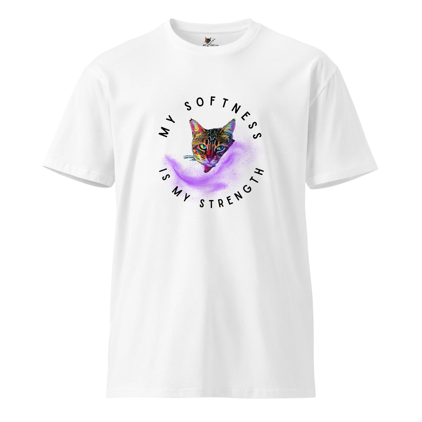 My Softness is My Strength Unisex Premium Tee - My Social Cat Bonafide Boutique LLCMy Softness is My Strength Unisex Premium TeeT-shirtMy Social Cat Bonafide Boutique LLCWhiteSmyshirt