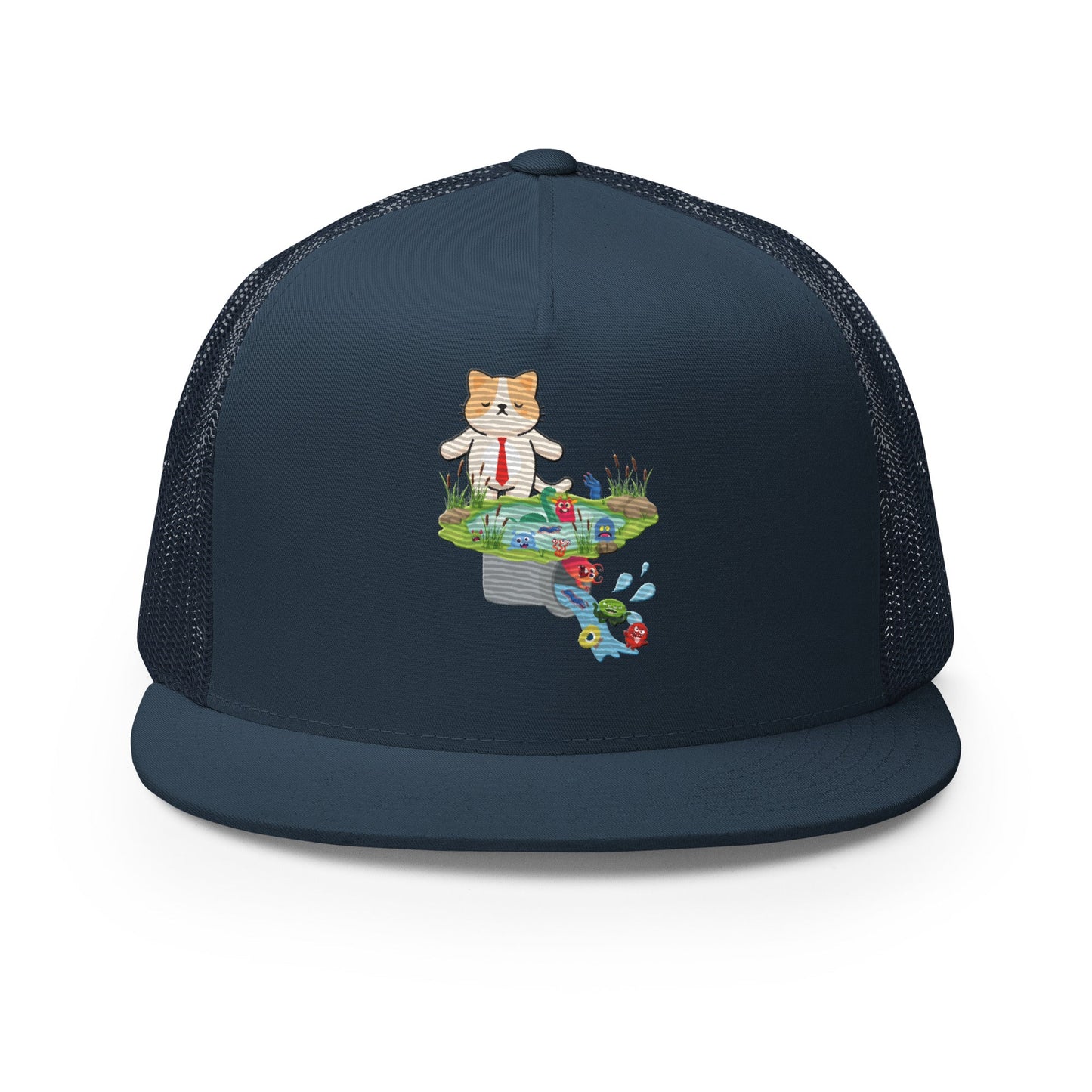 New!! Drain the Swamp Embroidered Trucker Cap - My Social Cat Bonafide Boutique LLCNew!! Drain the Swamp Embroidered Trucker CapHatMy Social Cat Bonafide Boutique LLCNavycapdrain
