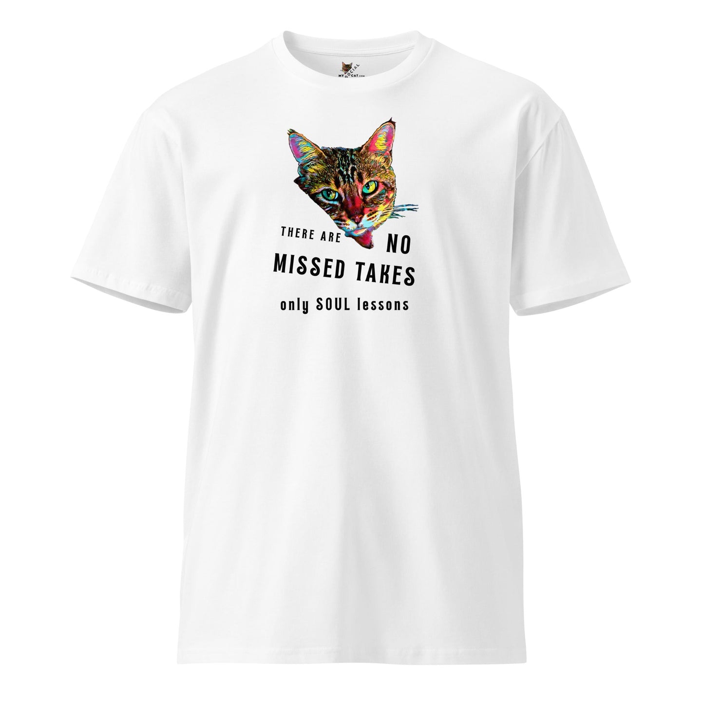No Missed Takes Unisex Premium Tee - My Social Cat Bonafide Boutique LLCNo Missed Takes Unisex Premium TeeT-shirtMy Social Cat Bonafide Boutique LLCWhiteScatmissed