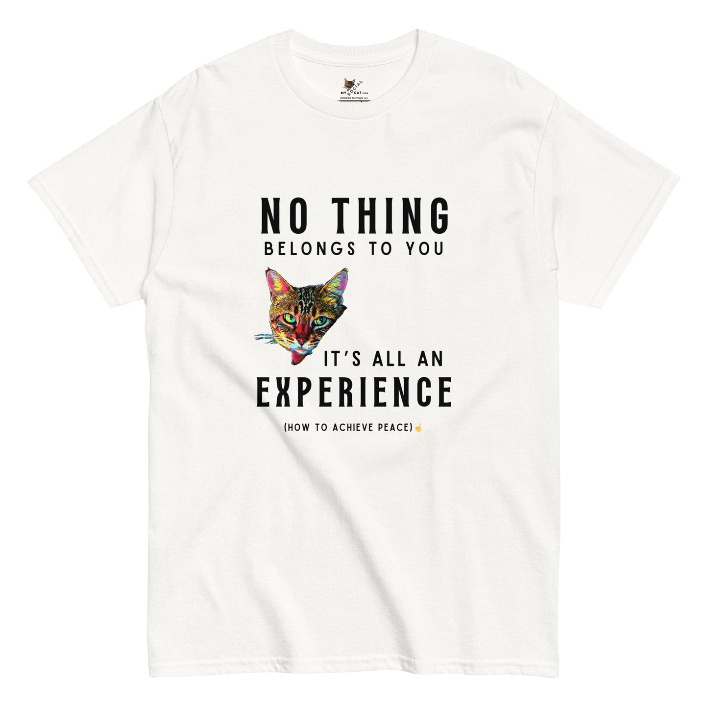 No Thing Belongs to You Unisex Classic Tee - My Social Cat Bonafide Boutique LLCNo Thing Belongs to You Unisex Classic TeeT-shirtMy Social Cat Bonafide Boutique LLCWhiteSbelongscat