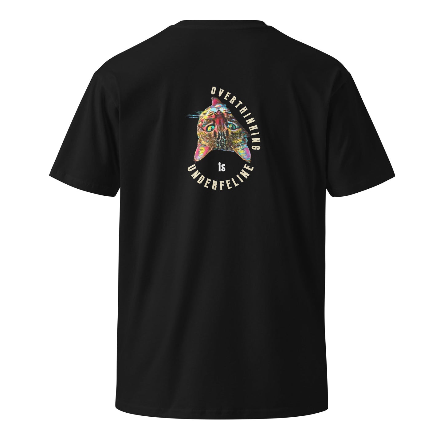 Overthinking Unisex Premium Tee - My Social Cat Bonafide Boutique LLCOverthinking Unisex Premium TeeT-shirtMy Social Cat Bonafide Boutique LLCSoverthinkingshirt