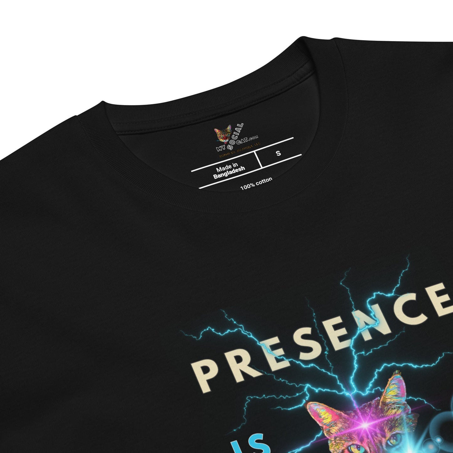 Presence is Aphrodisiac Unisex Premium Tee - My Social Cat Bonafide Boutique LLCPresence is Aphrodisiac Unisex Premium TeeT-shirtMy Social Cat Bonafide Boutique LLCSaphrodisiacpremium
