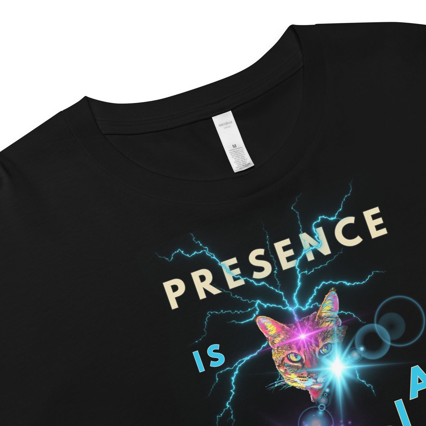 Presence is Aphrodisiac Women’s Crop Top - My Social Cat Bonafide Boutique LLCPresence is Aphrodisiac Women’s Crop Topcrop topMy Social Cat Bonafide Boutique LLCXSaphrodisiaccrop