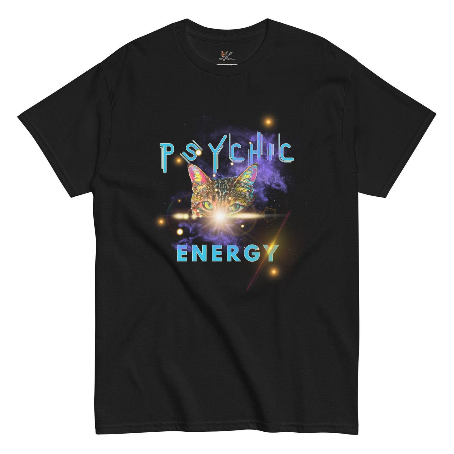 Psychic Energy Unisex Classic Tee - My Social Cat Bonafide Boutique LLCPsychic Energy Unisex Classic TeeT-shirtMy Social Cat Bonafide Boutique LLCSclassicenergy