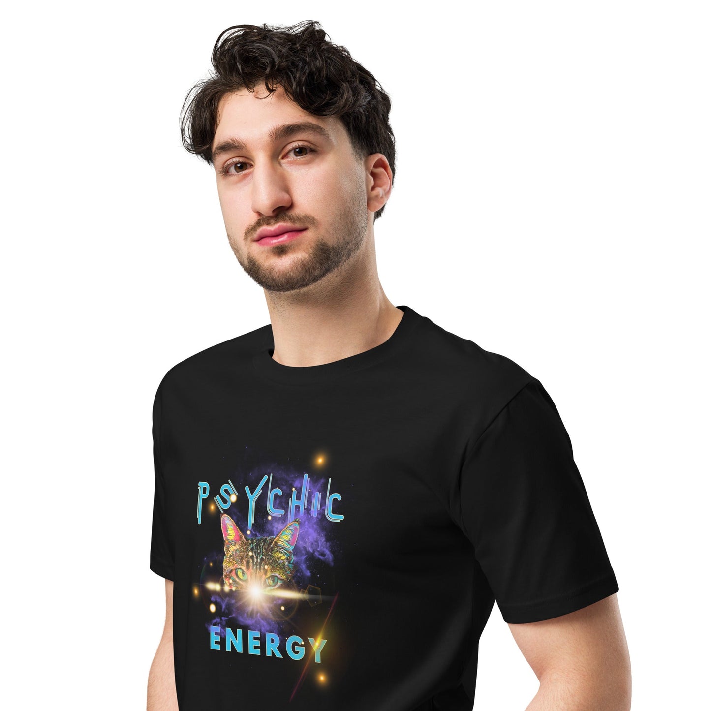 Psychic Energy Unisex Premium Tee - My Social Cat Bonafide Boutique LLCPsychic Energy Unisex Premium TeeT-shirtMy Social Cat Bonafide Boutique LLCSenergypremium