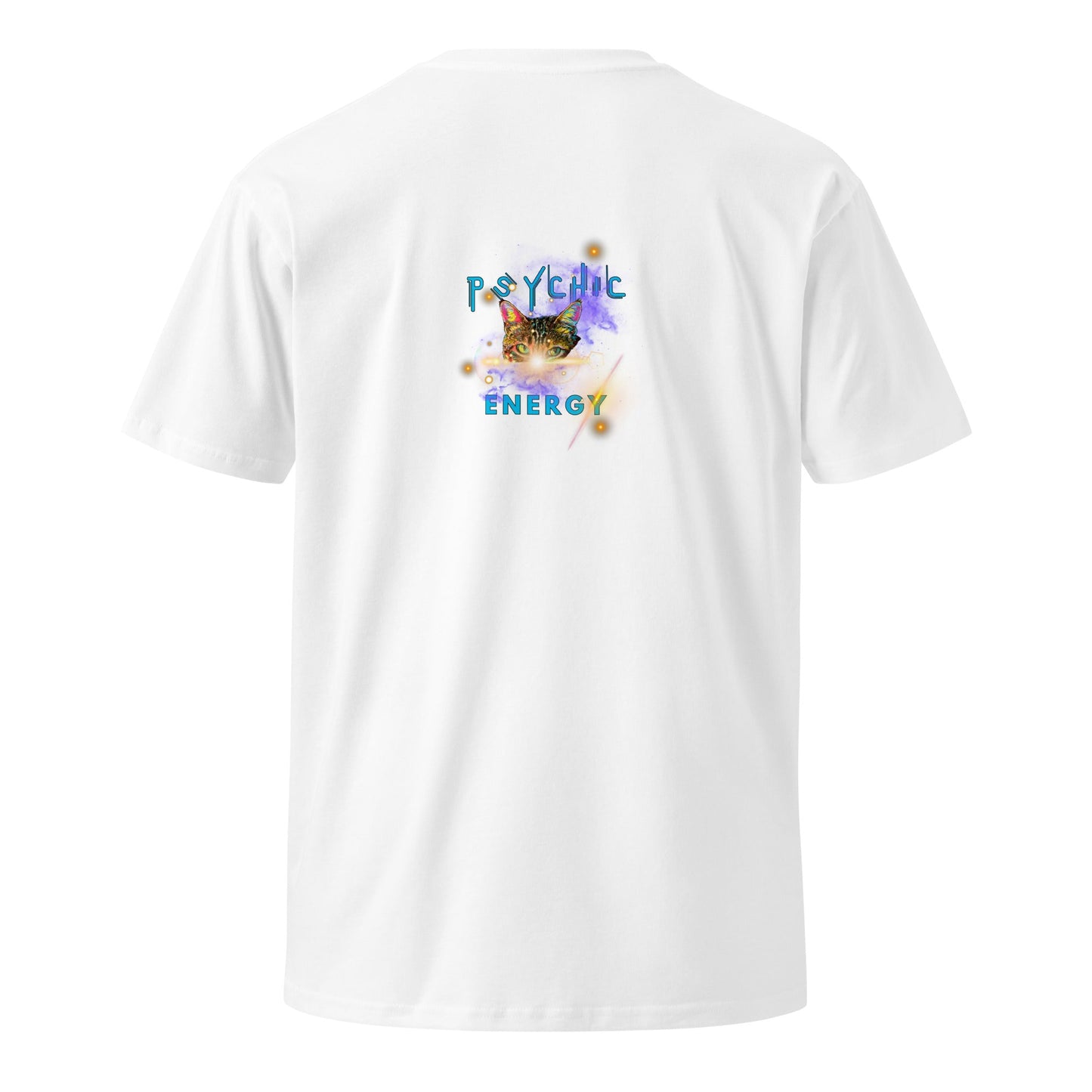 Psychic Energy Unisex Premium Tee - My Social Cat Bonafide Boutique LLCPsychic Energy Unisex Premium TeeT-shirtMy Social Cat Bonafide Boutique LLCWhiteSenergypremium