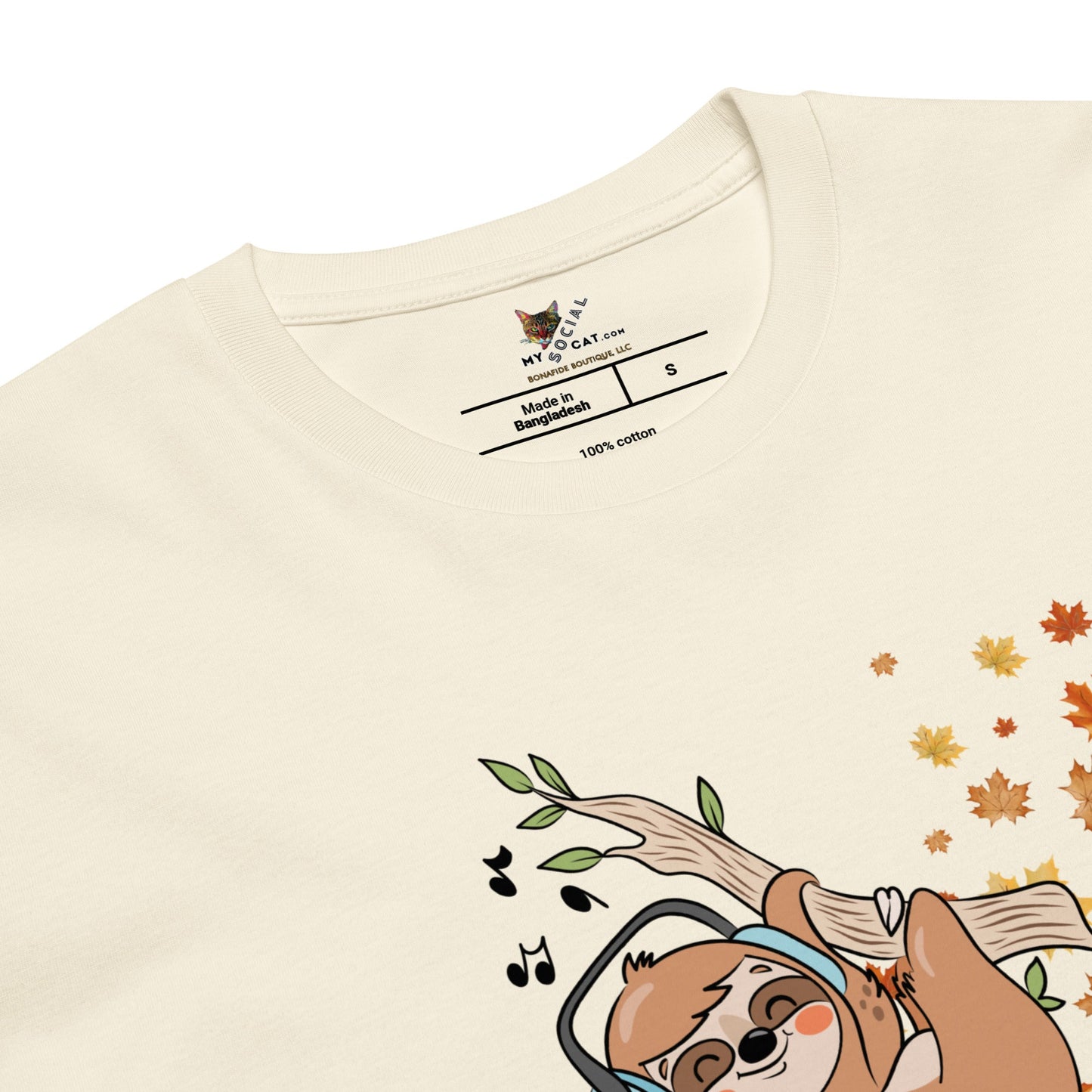 Pumpkin Spice and Chill Unisex Premium Tee - My Social Cat Bonafide Boutique LLCPumpkin Spice and Chill Unisex Premium TeeT-shirtMy Social Cat Bonafide Boutique LLCNaturalSchillpremium