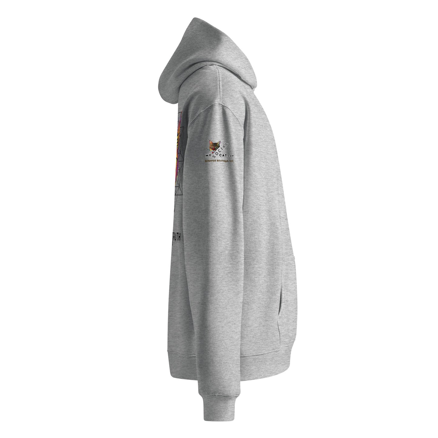 Speak Your Truth Unisex Plush Hoodie - My Social Cat Bonafide Boutique LLCSpeak Your Truth Unisex Plush HoodieHooded sweatshirtMy Social Cat Bonafide Boutique LLCCobaltShoodiepremium