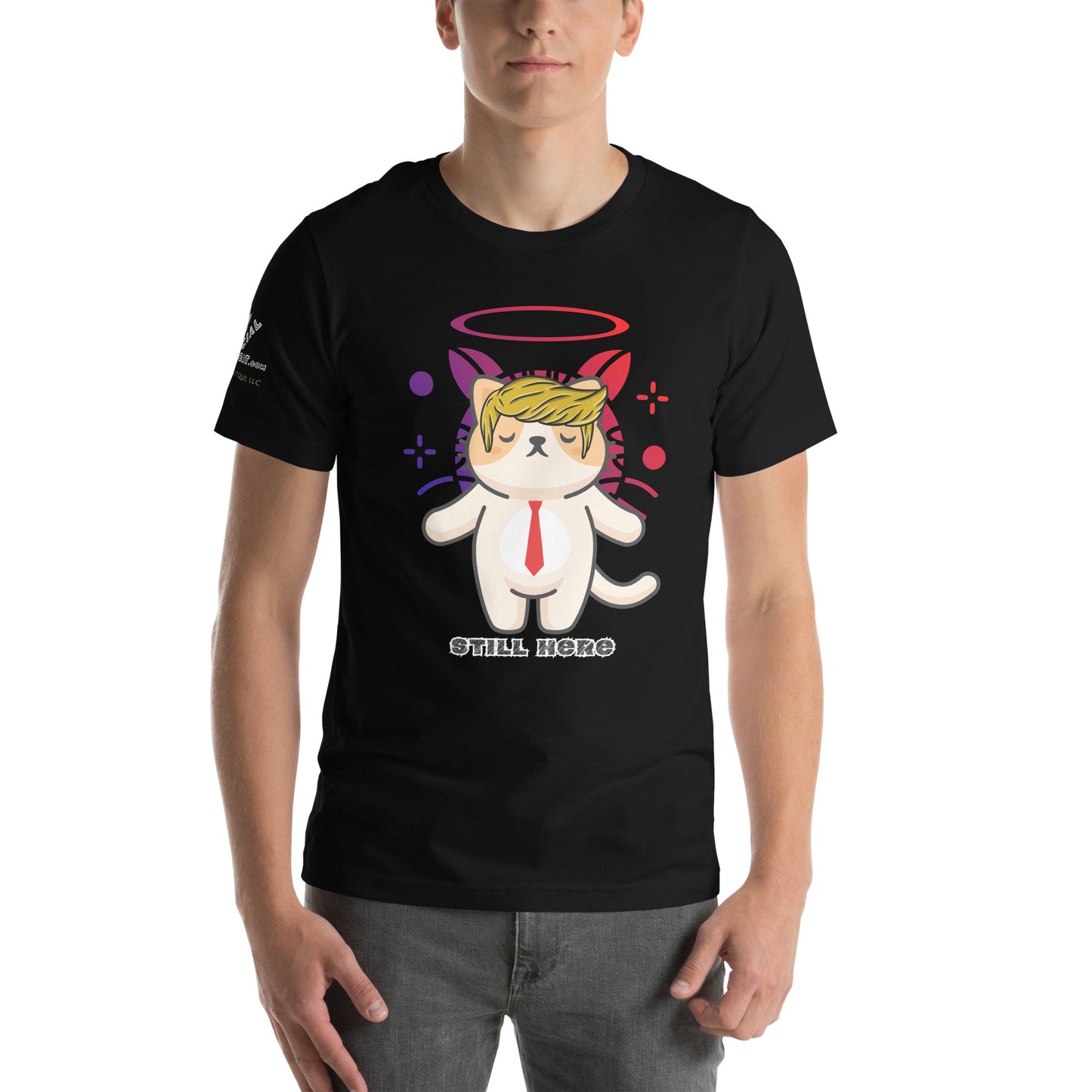 Still Here Unisex Tee - My Social Cat Bonafide Boutique LLCStill Here Unisex TeeT - shirtMy Social Cat Bonafide Boutique LLCBlackXSbellahere