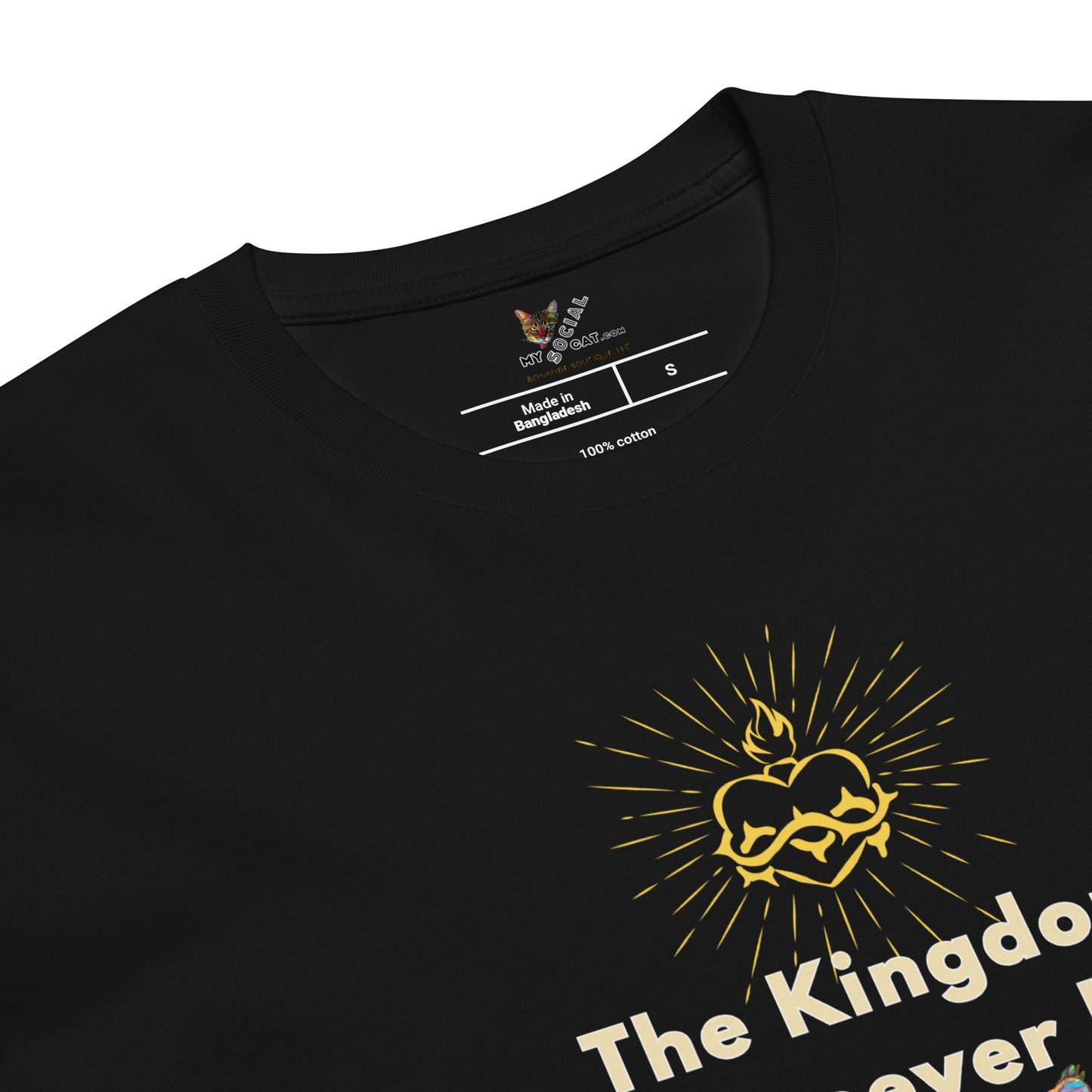The Kingdom is Hidden within your Chest Unisex Premium Tee - My Social Cat Bonafide Boutique LLCThe Kingdom is Hidden within your Chest Unisex Premium TeeT-shirtMy Social Cat Bonafide Boutique LLCBlackScatchest