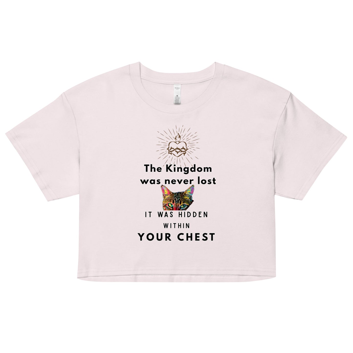 The Kingdom was Never Lost Women’s Crop Top - My Social Cat Bonafide Boutique LLCThe Kingdom was Never Lost Women’s Crop Topcrop topMy Social Cat Bonafide Boutique LLCOrchidXScatchest